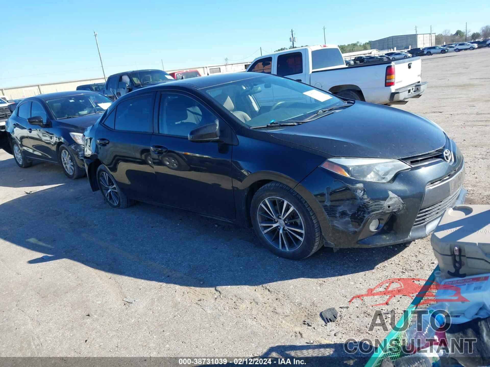 TOYOTA COROLLA 2016 - 5YFBURHE3GP400958