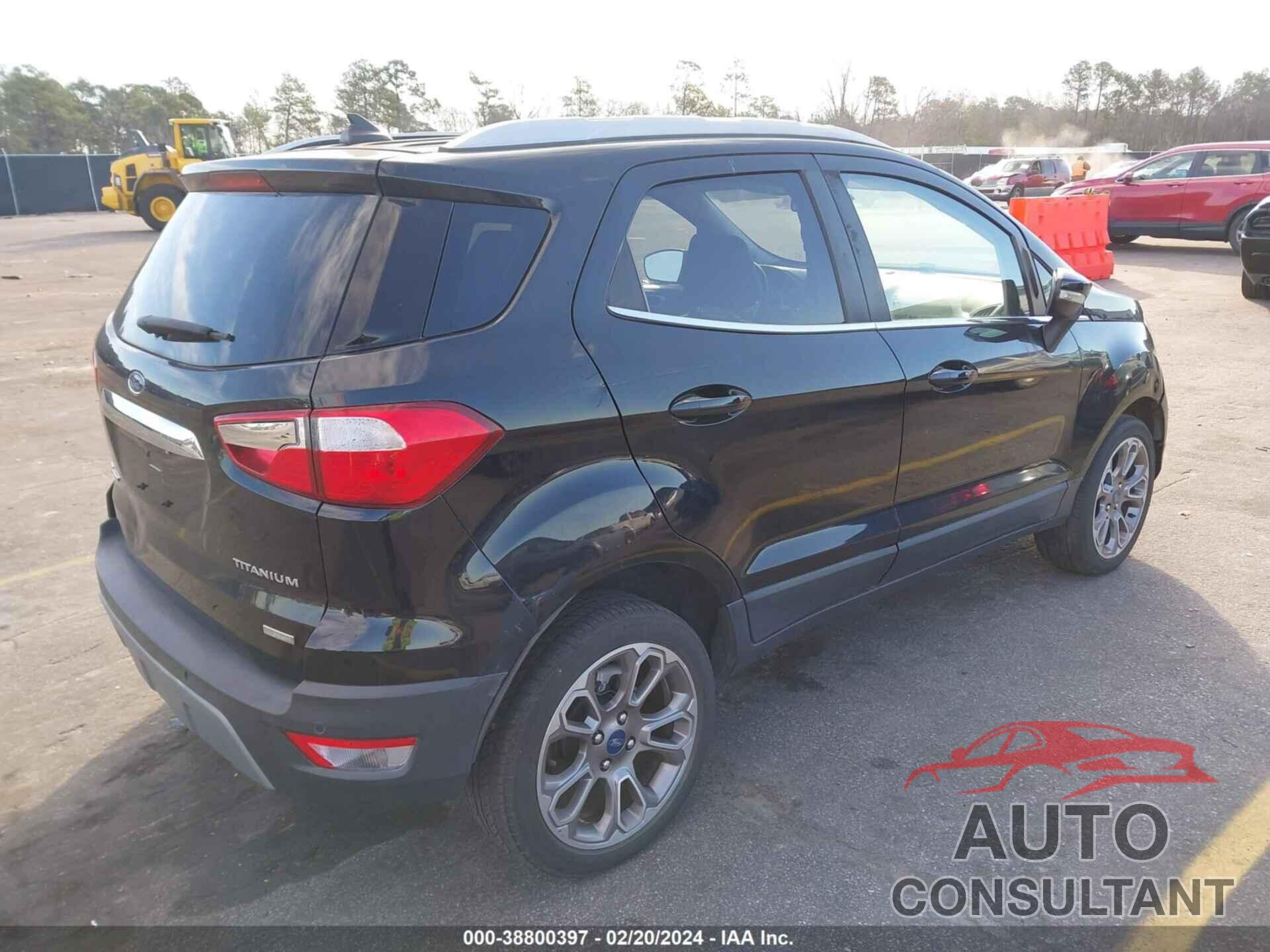 FORD ECOSPORT 2018 - MAJ3P1VE6JC189424