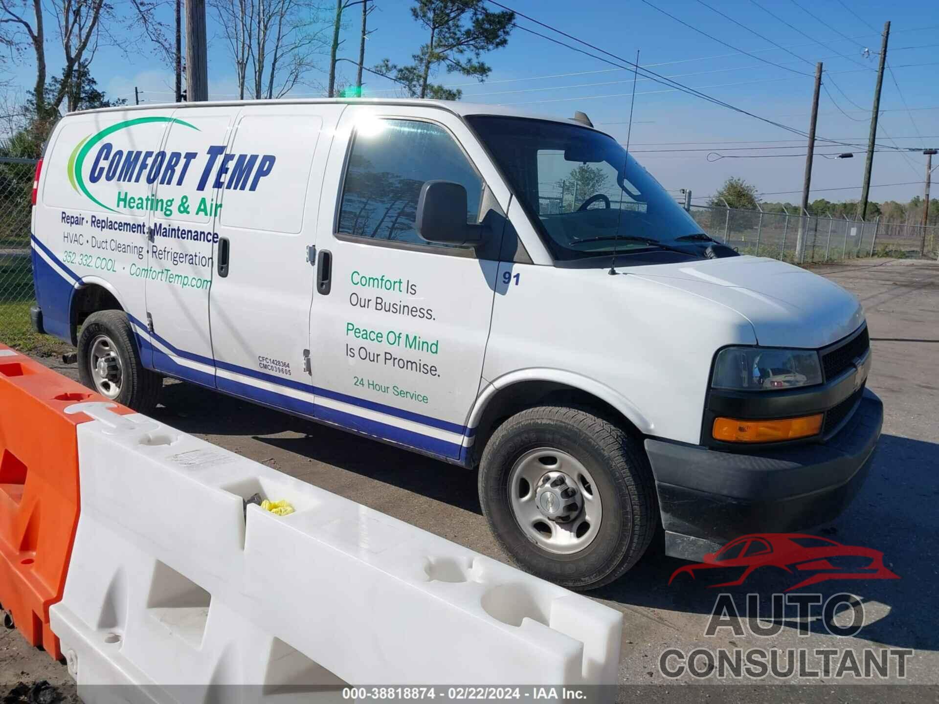 CHEVROLET EXPRESS CARGO 2020 - 1GCWGAFP9L1224818