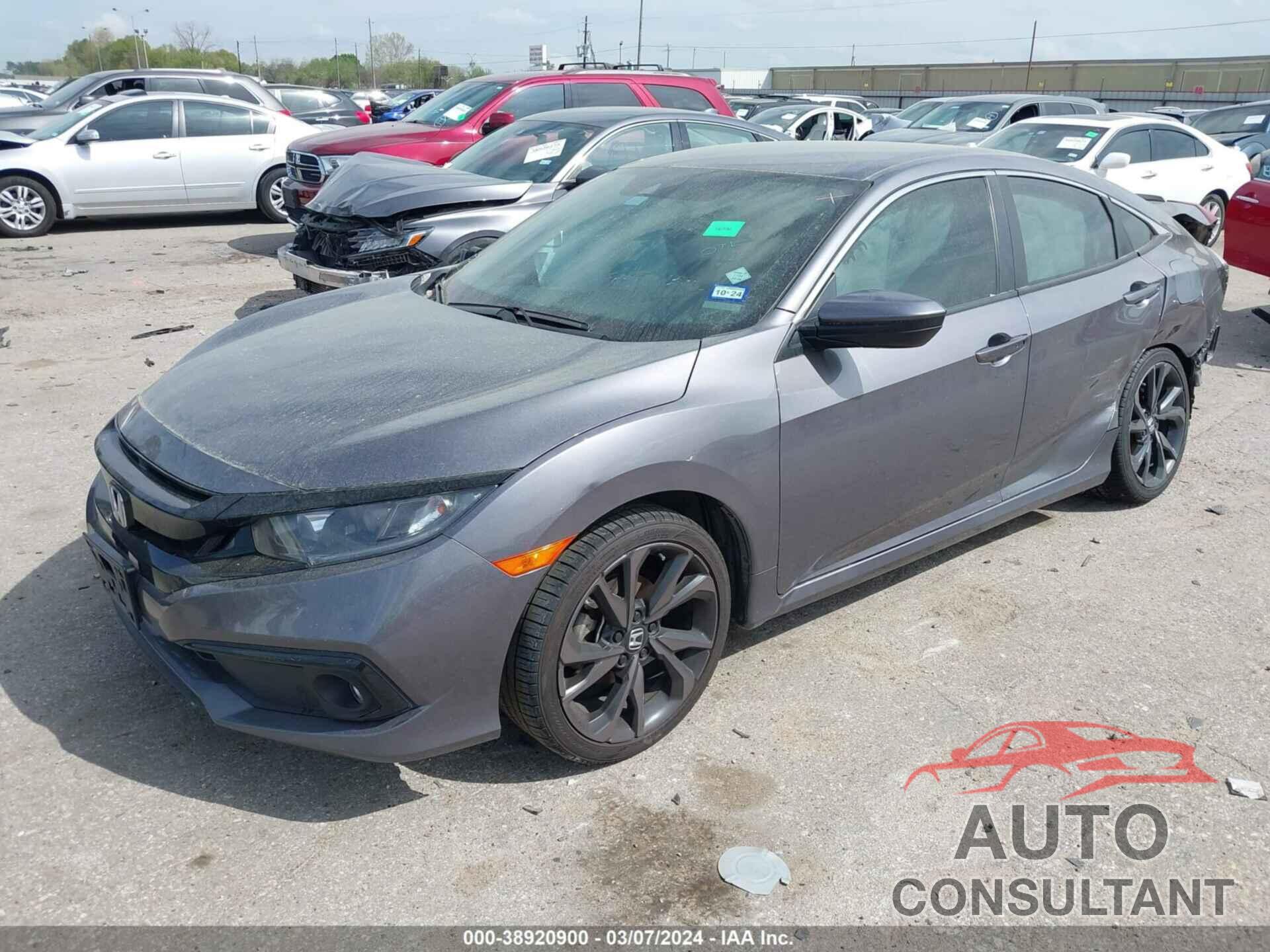 HONDA CIVIC 2020 - 19XFC2F87LE003869