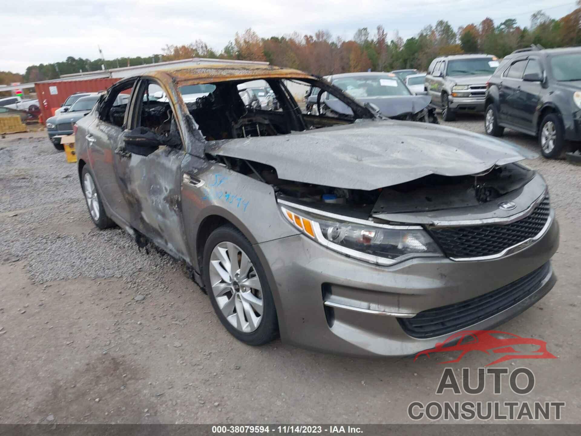 KIA OPTIMA 2018 - 5XXGT4L38JG264473