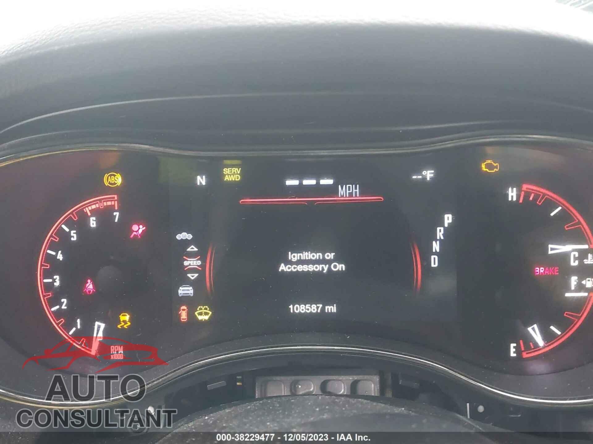 DODGE DURANGO 2019 - 1C4SDJCT0KC535579