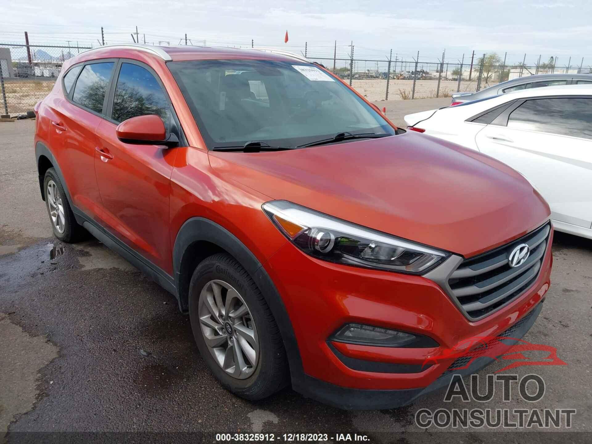 HYUNDAI TUCSON 2016 - KM8J33A44GU228483