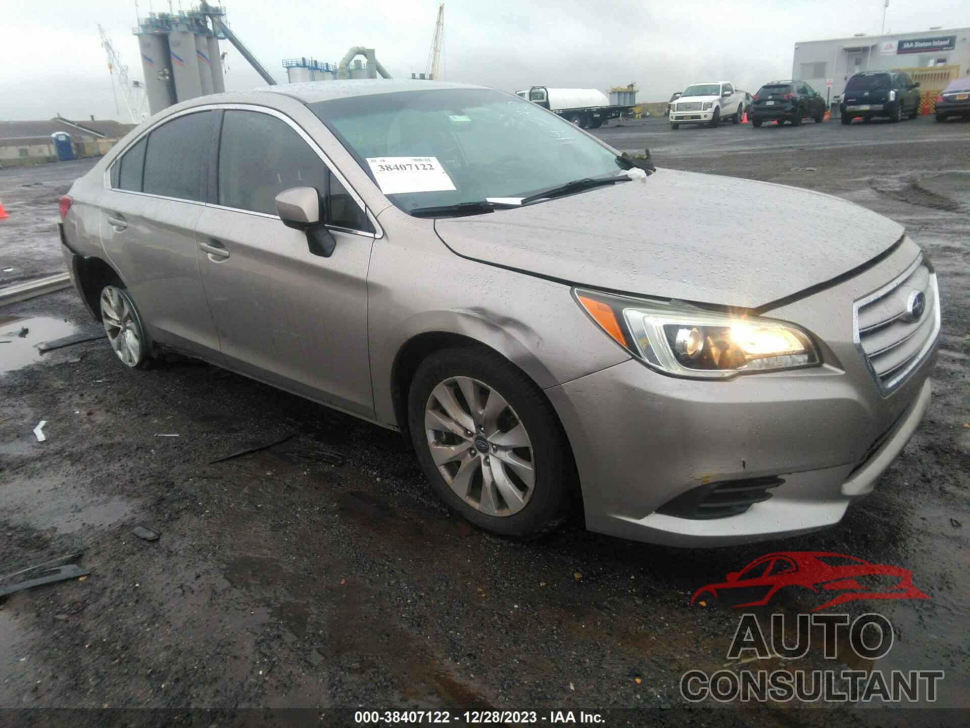 SUBARU LEGACY 2016 - 4S3BNBC64G3052696