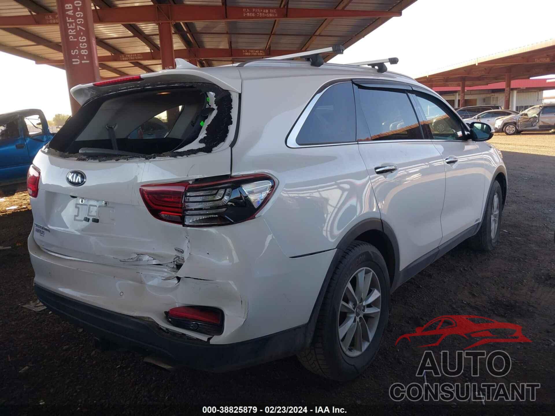 KIA SORENTO 2019 - 5XYPGDA39KG435705