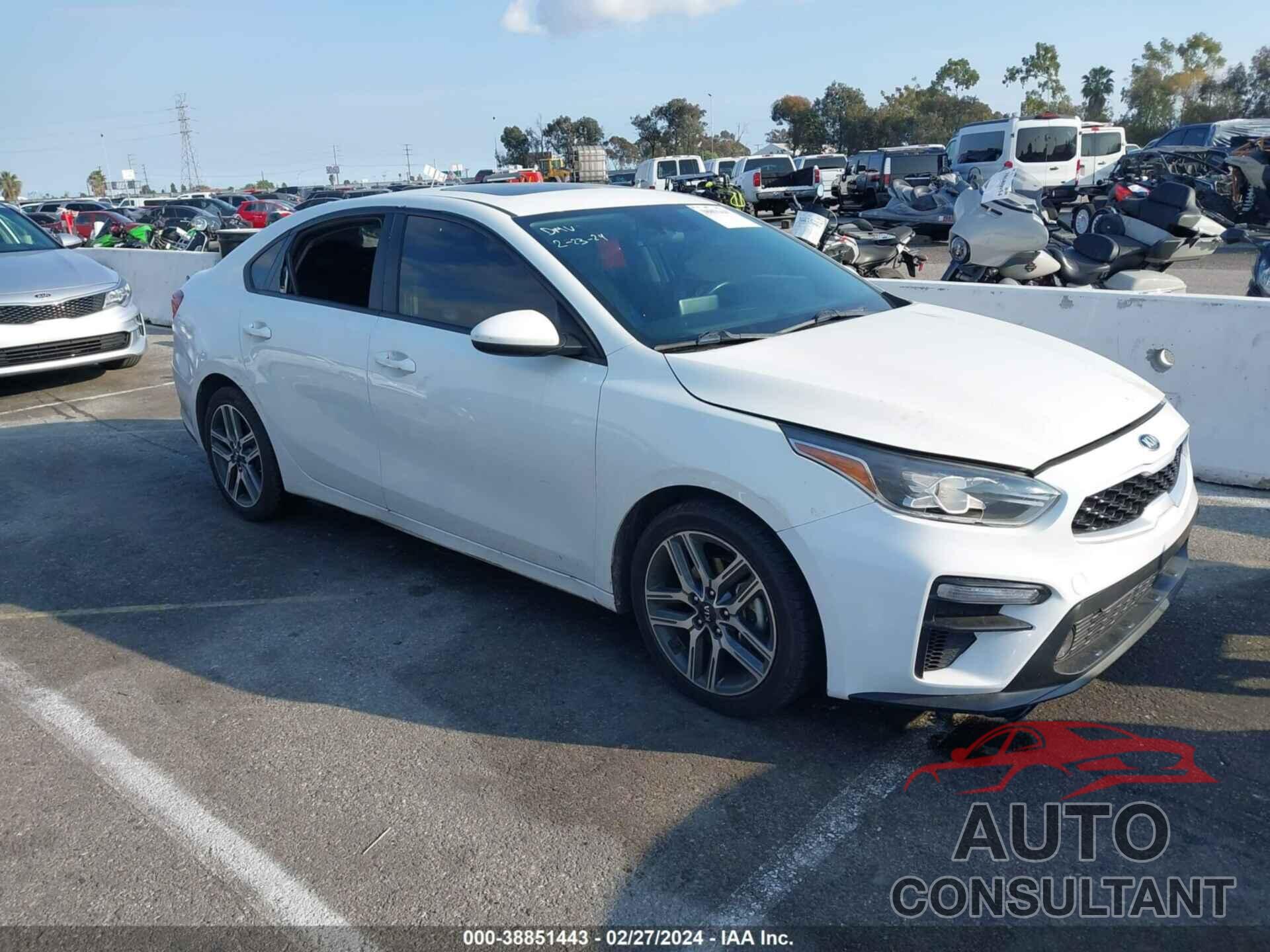 KIA FORTE 2019 - 3KPF34AD9KE036063