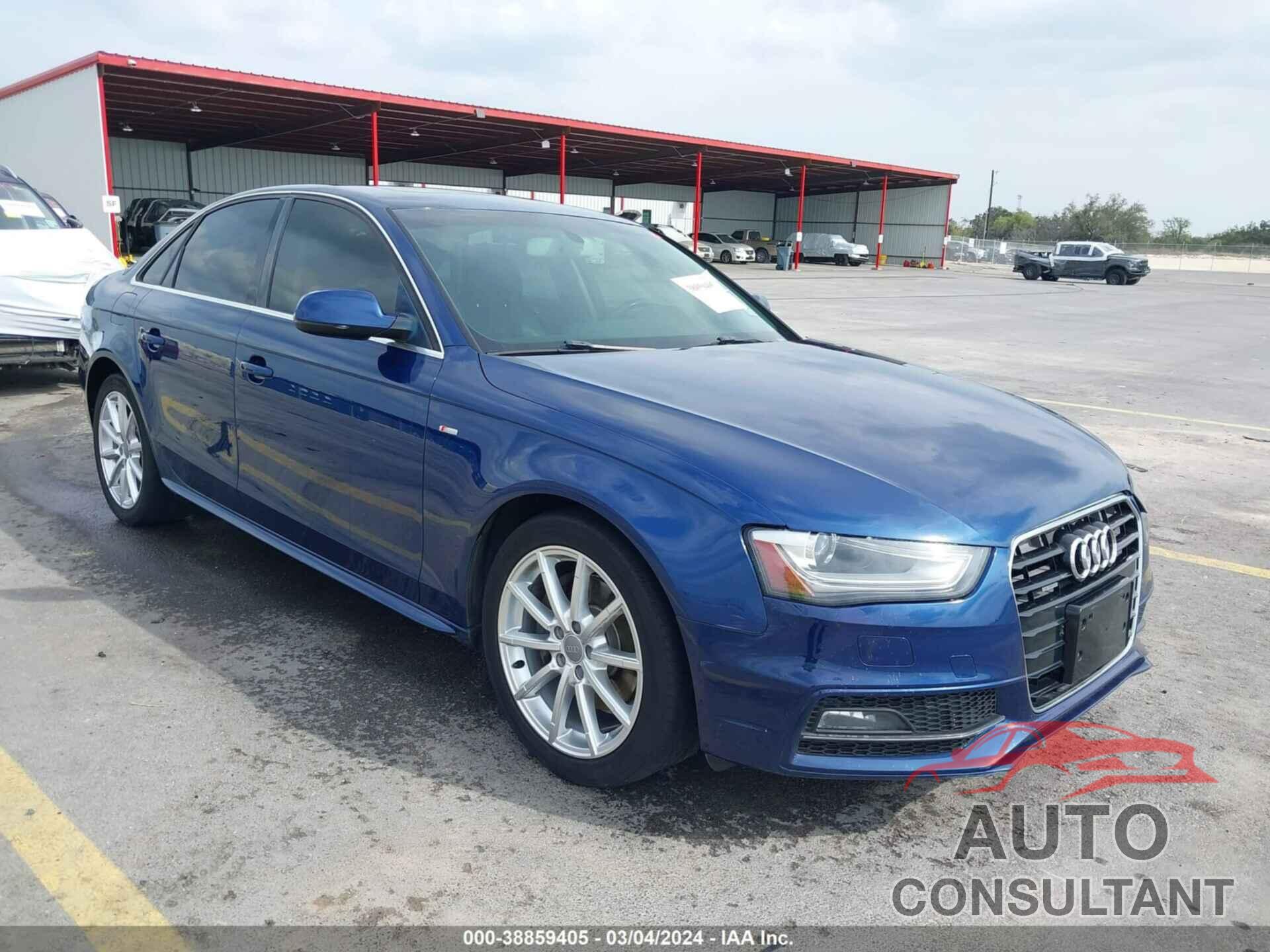 AUDI A4 2016 - WAUFFAFL9GN014909