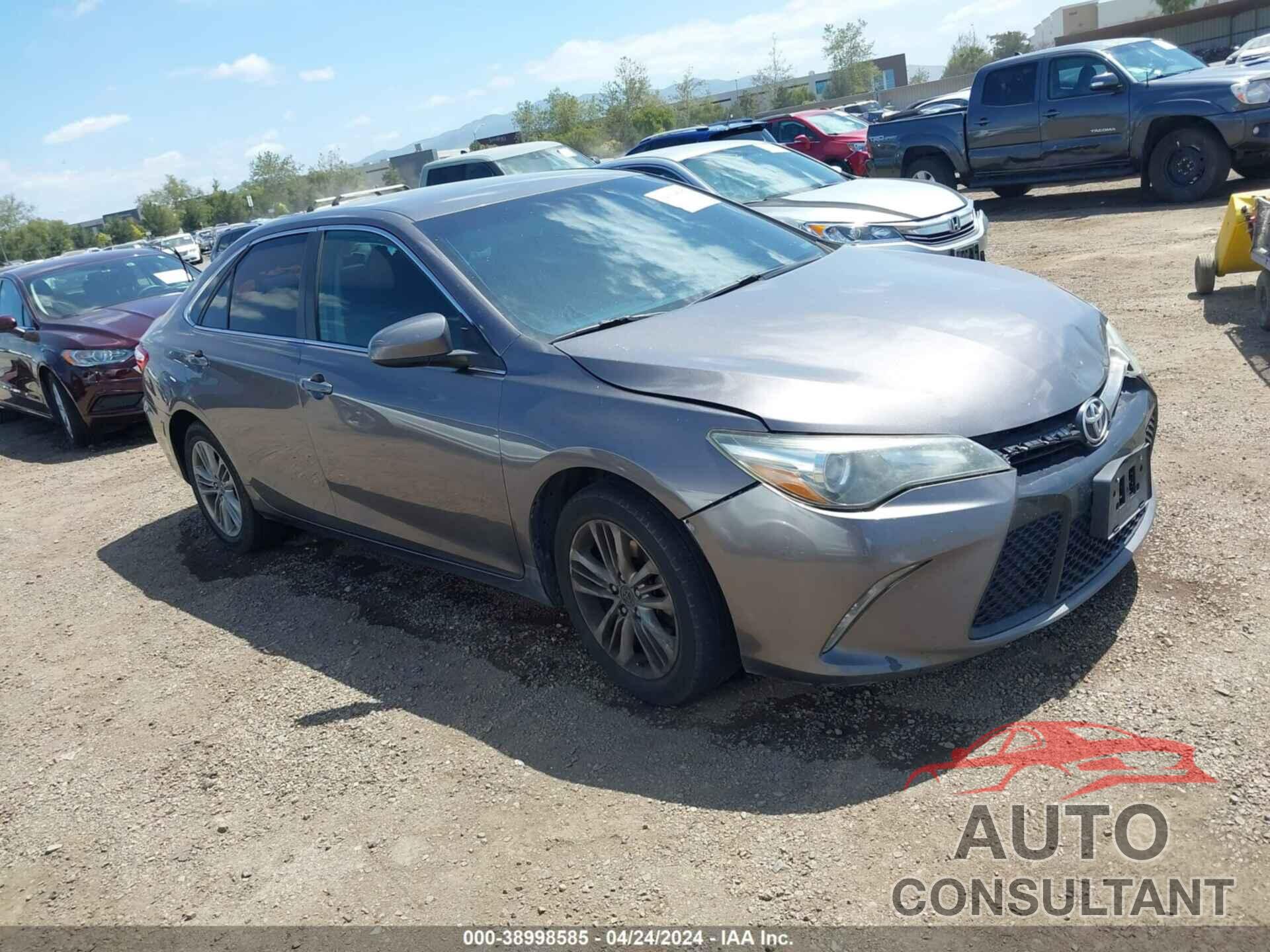 TOYOTA CAMRY 2016 - 4T1BF1FK9GU253936
