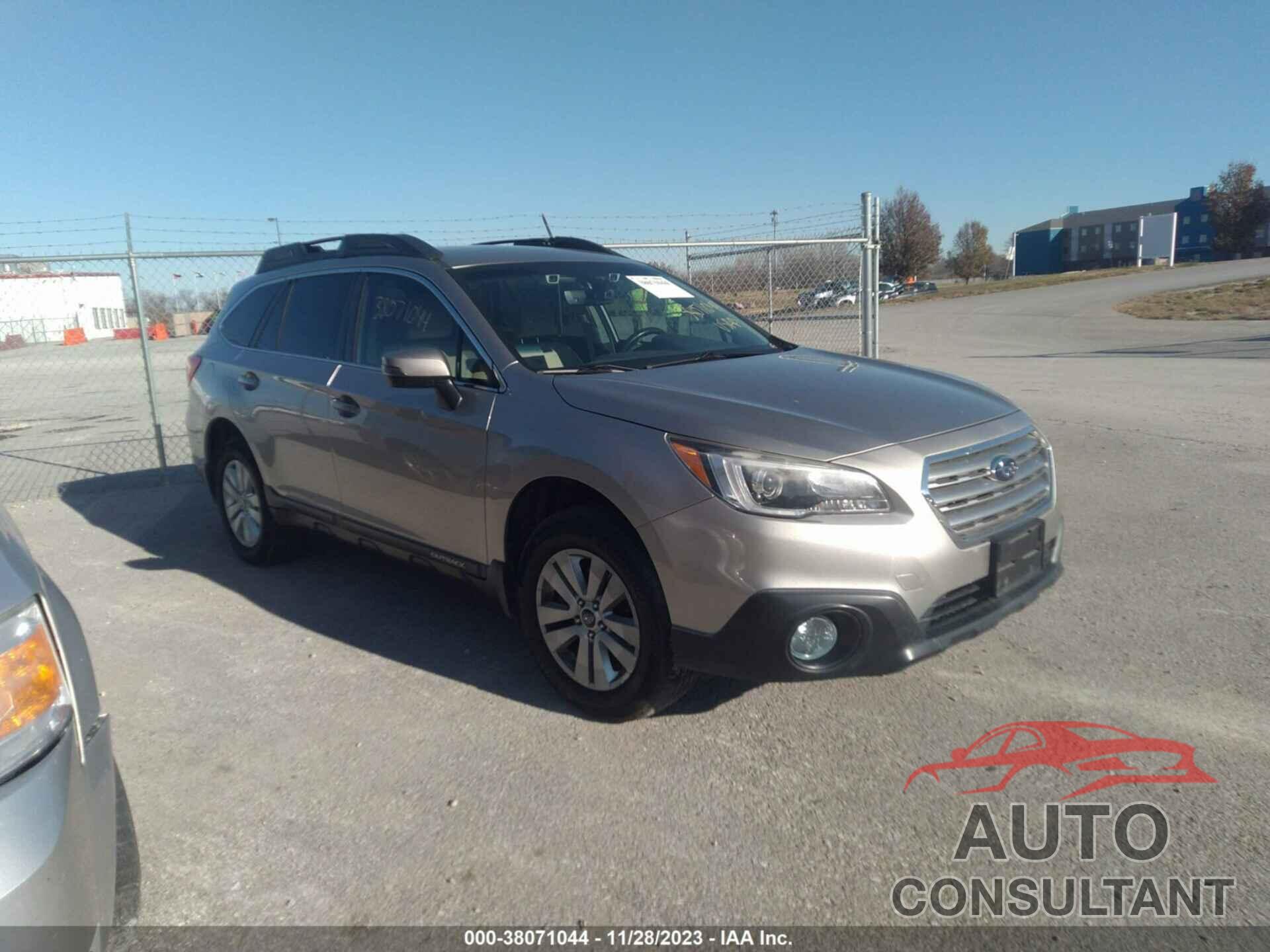 SUBARU OUTBACK 2017 - 4S4BSAFC5H3305607