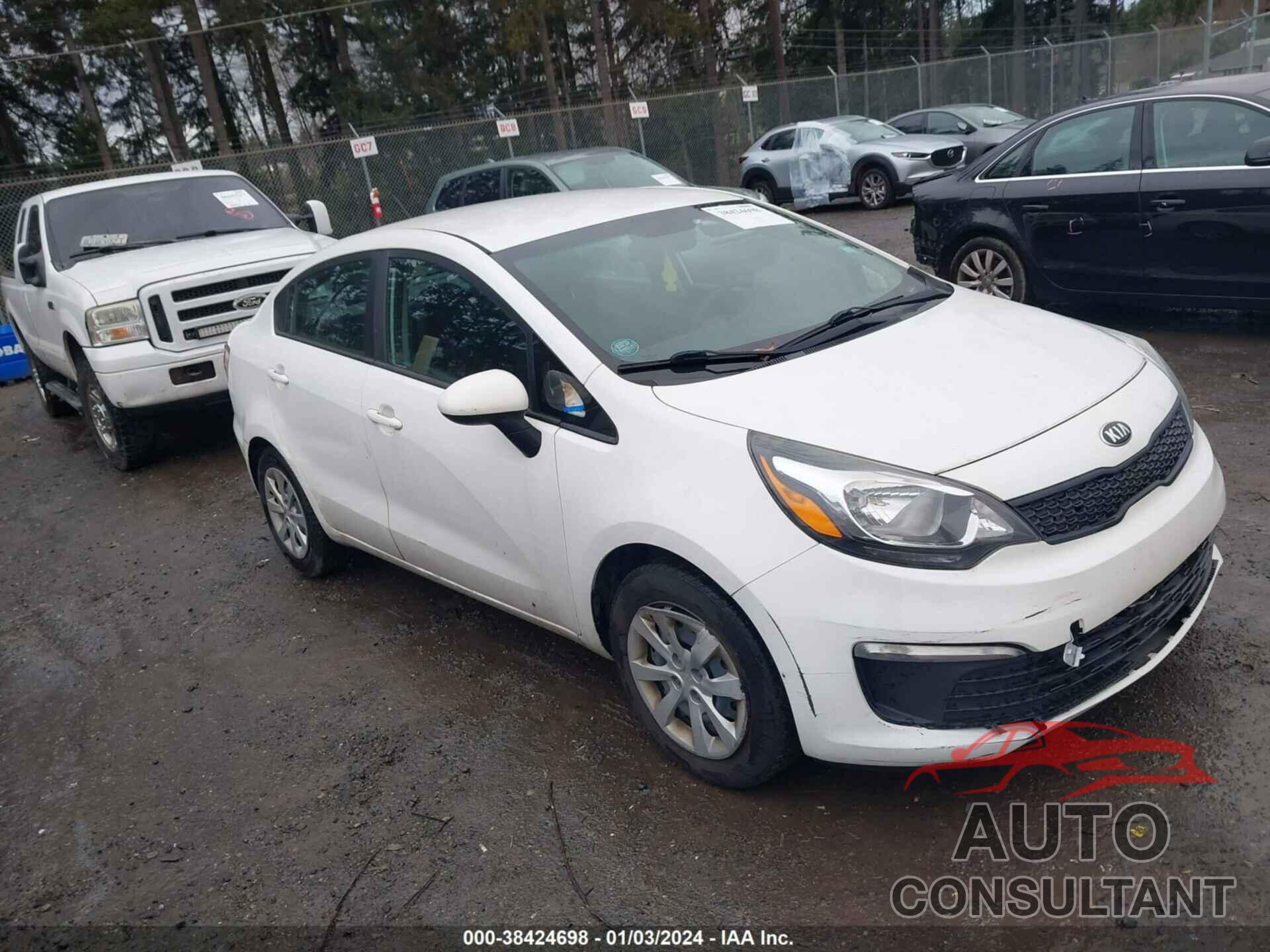 KIA RIO 2016 - KNADM4A30G6624844