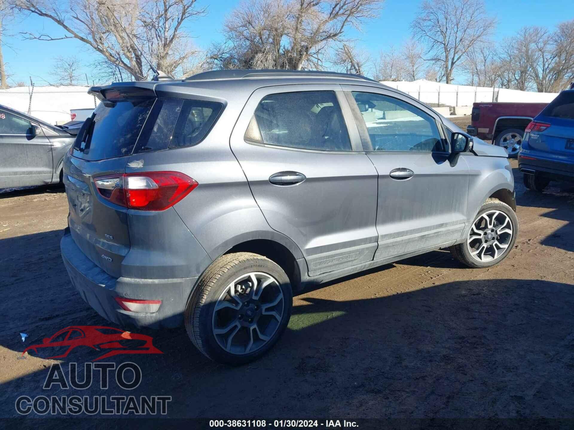 FORD ECOSPORT 2020 - MAJ6S3JL3LC350178