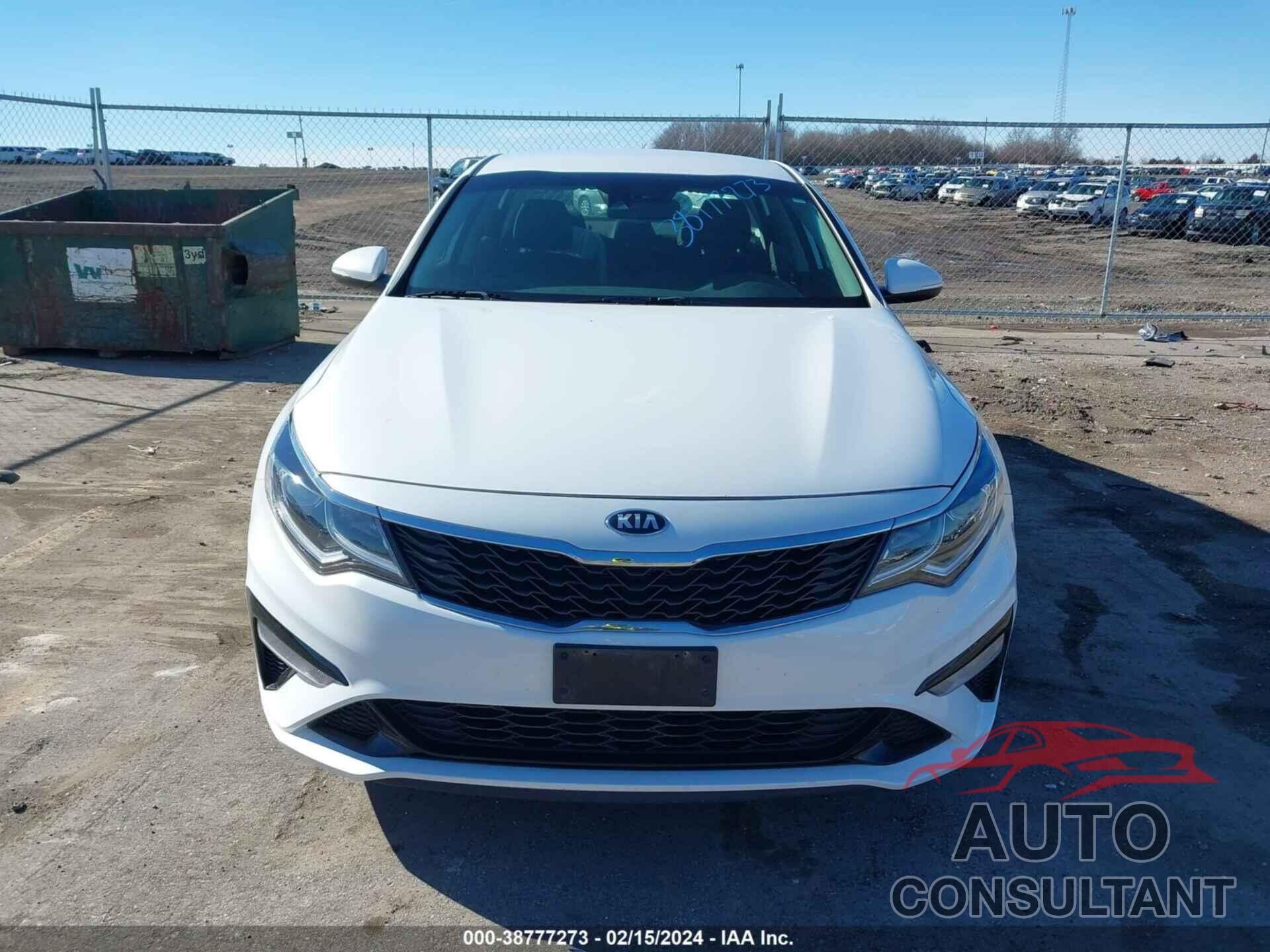 KIA OPTIMA 2019 - 5XXGT4L32KG361895