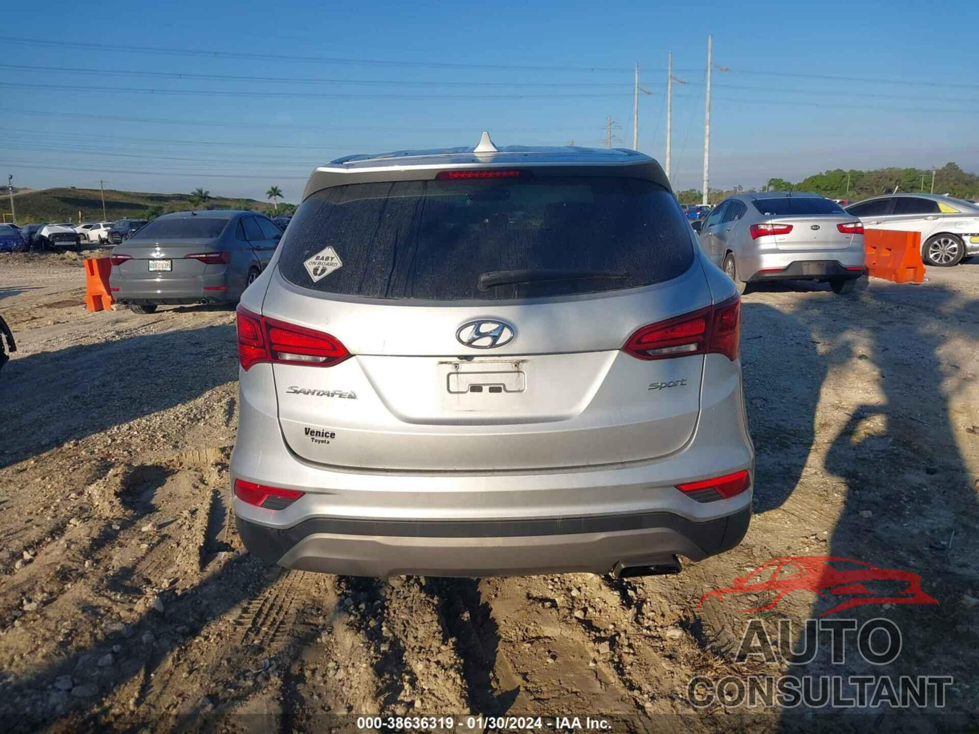 HYUNDAI SANTA FE SPORT 2017 - 5XYZT3LBXHG458146