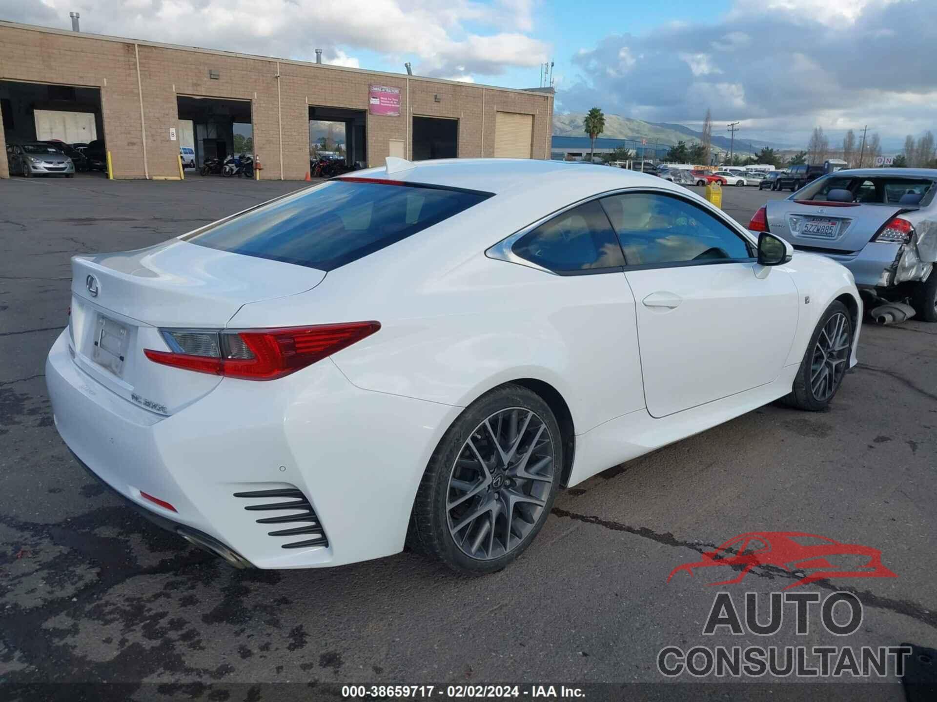 LEXUS RC 200T 2016 - JTHHA5BC1G5004753