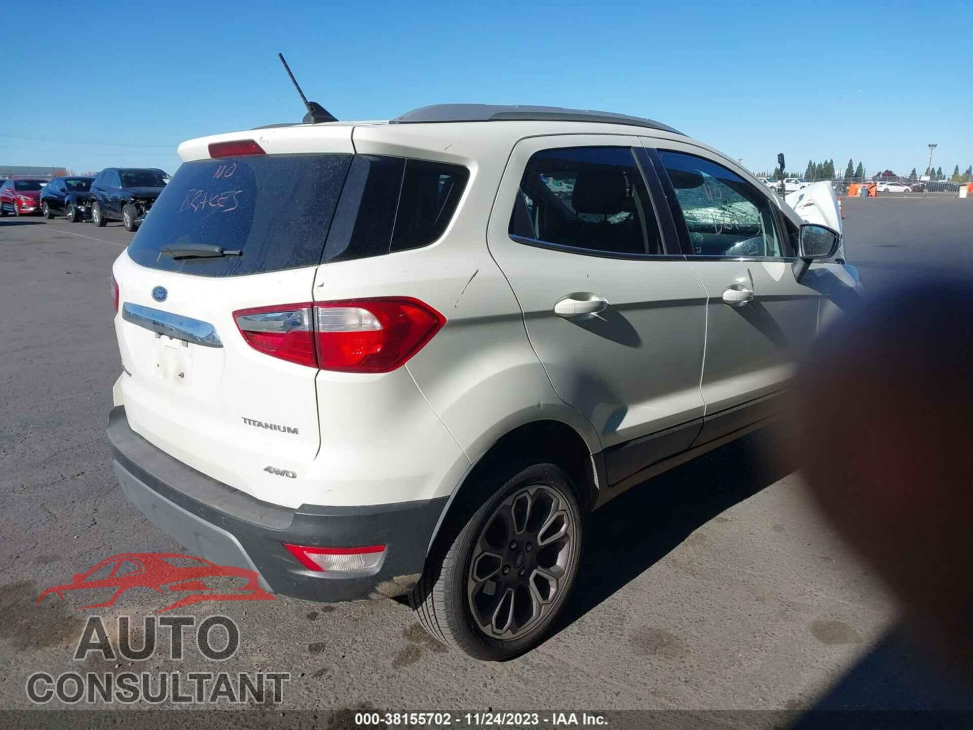 FORD ECOSPORT 2021 - MAJ6S3KL8MC397304