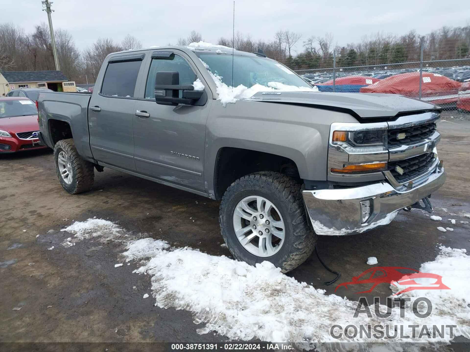 CHEVROLET SILVERADO 1500 2017 - 3GCUKREC2HG230732