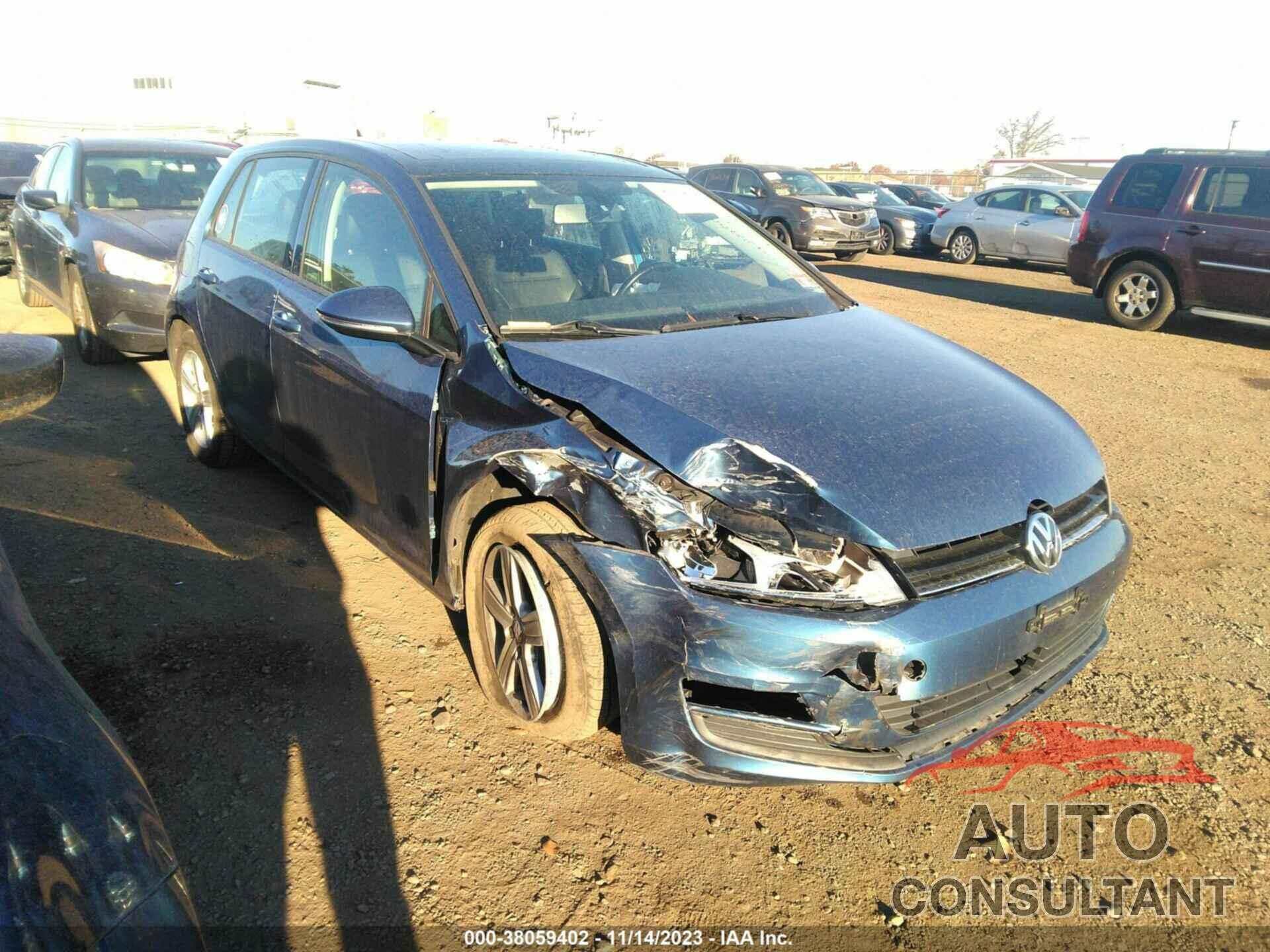 VOLKSWAGEN GOLF 2017 - 3VW217AU9HM074720