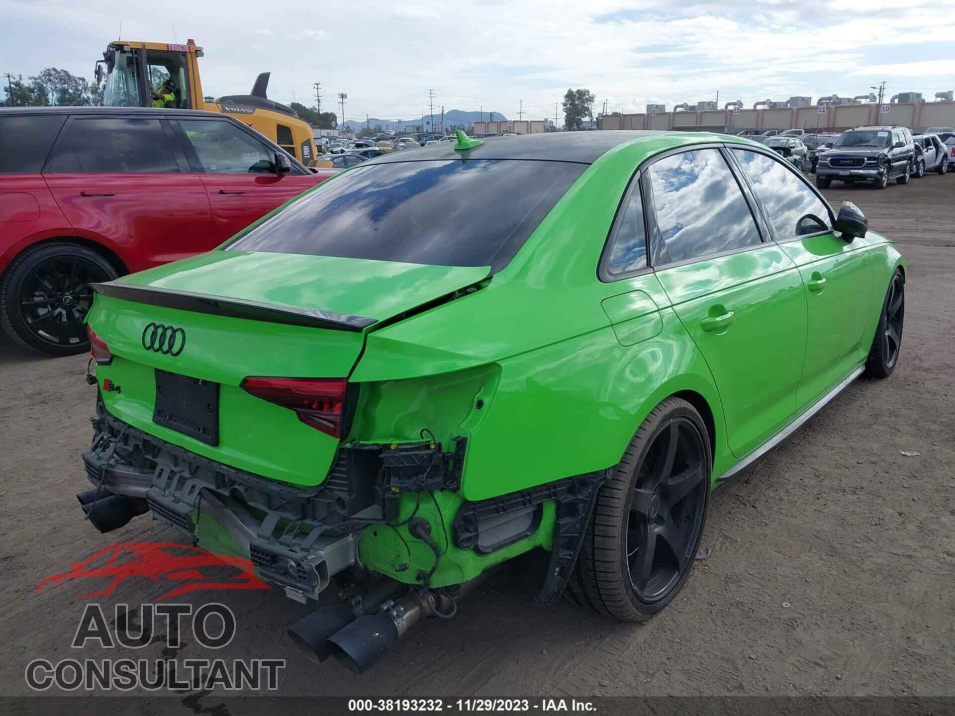 AUDI S4 2018 - WAUC4BF42JA003630