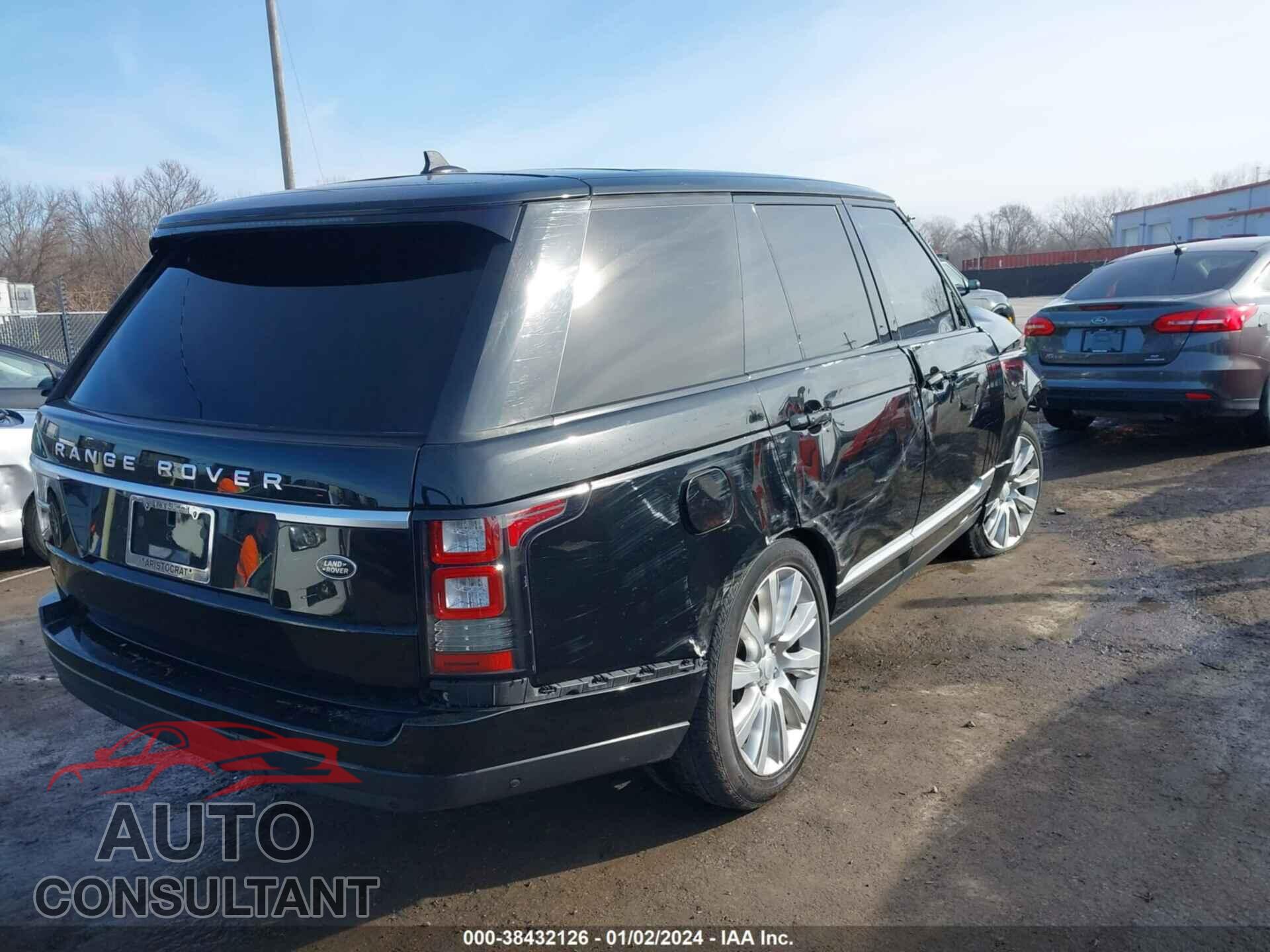 LAND ROVER RANGE ROVER 2016 - SALGS2EFXGA299852