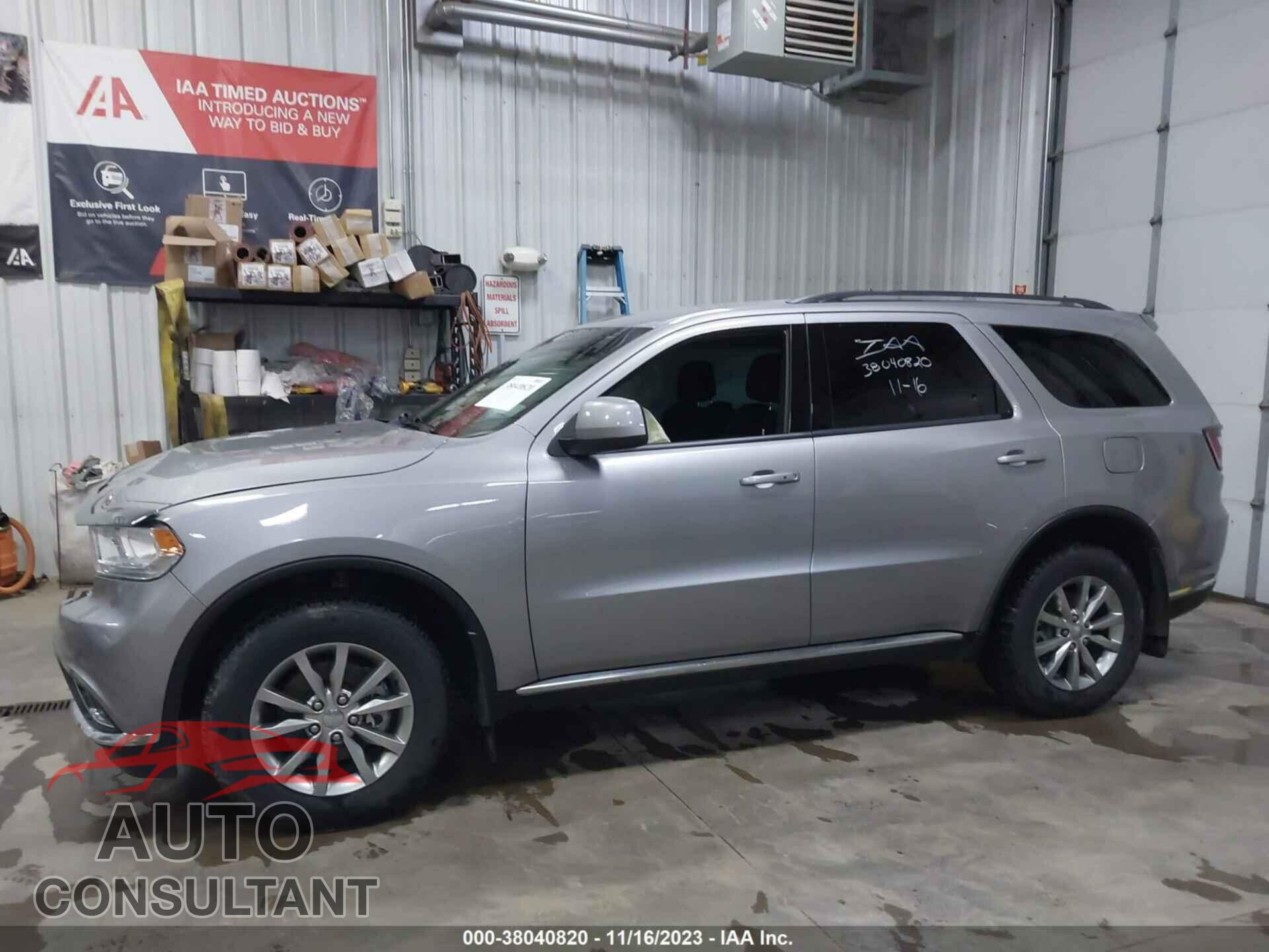 DODGE DURANGO 2017 - 1C4RDJAG8HC847291