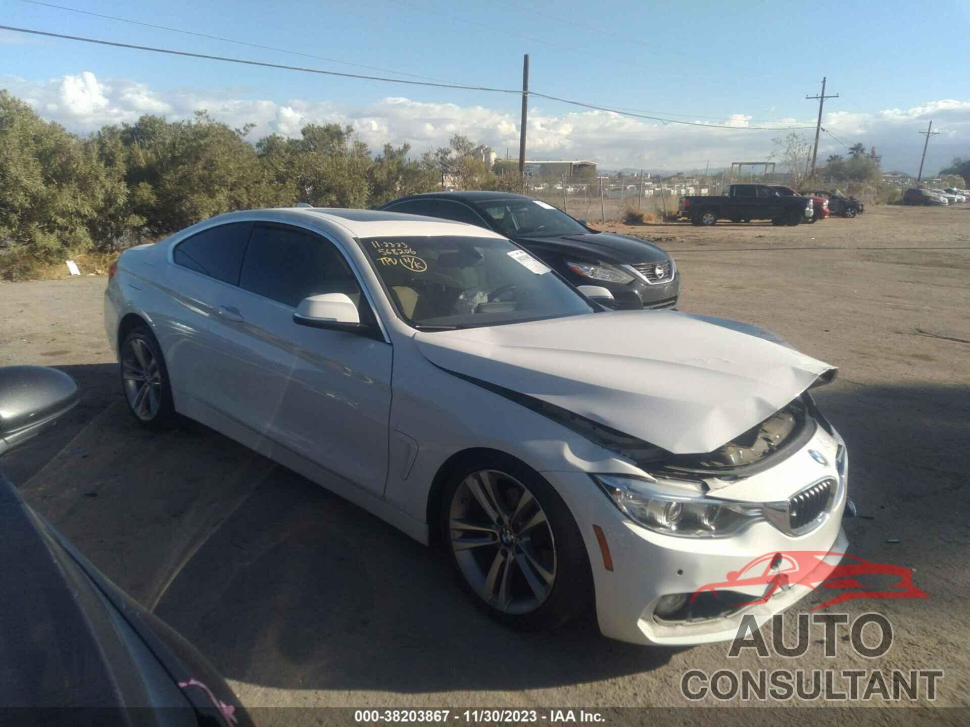 BMW 428I 2016 - WBA3N7C55GK228263