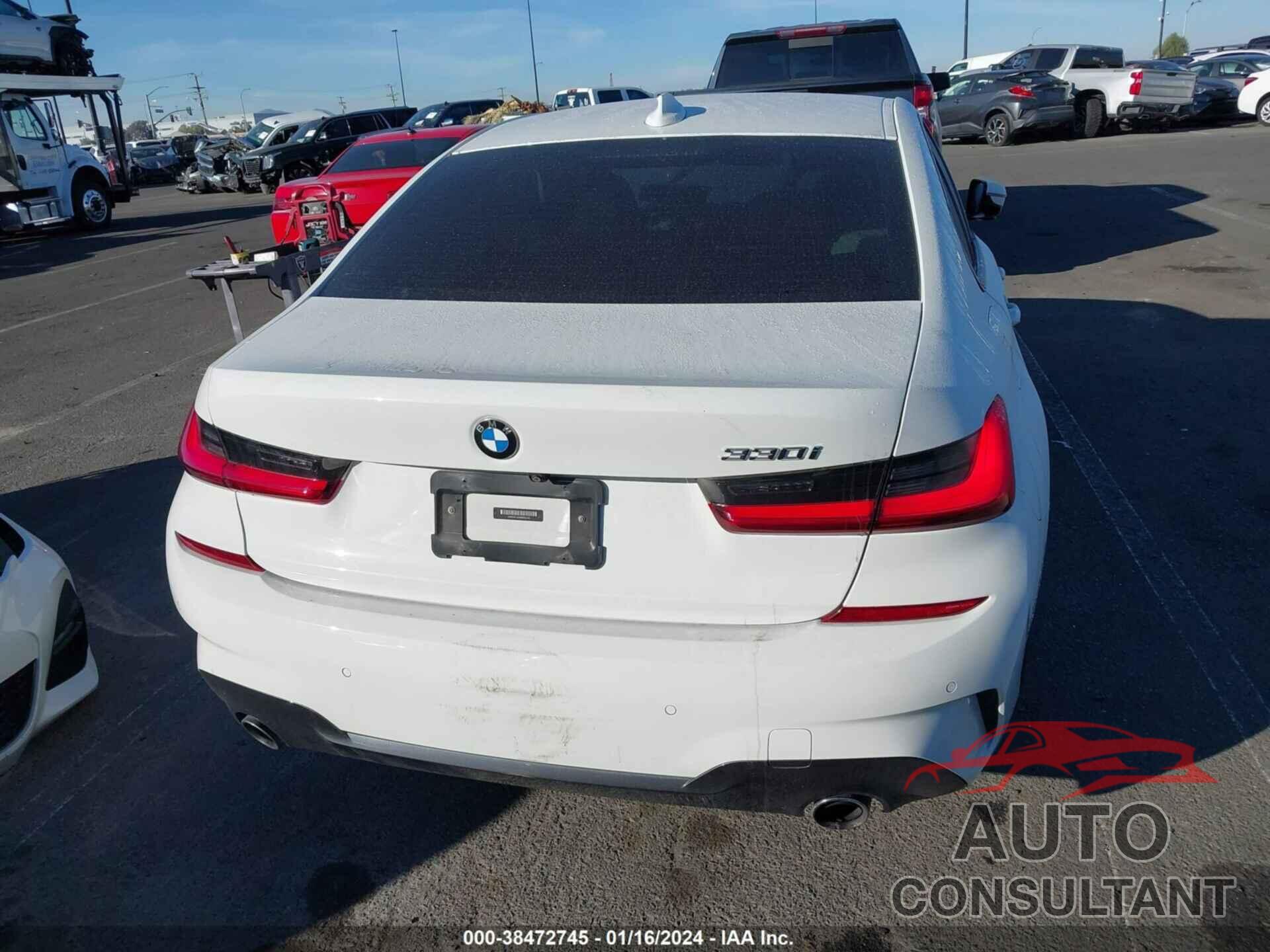 BMW 330I 2021 - 3MW5R1J04M8B68183