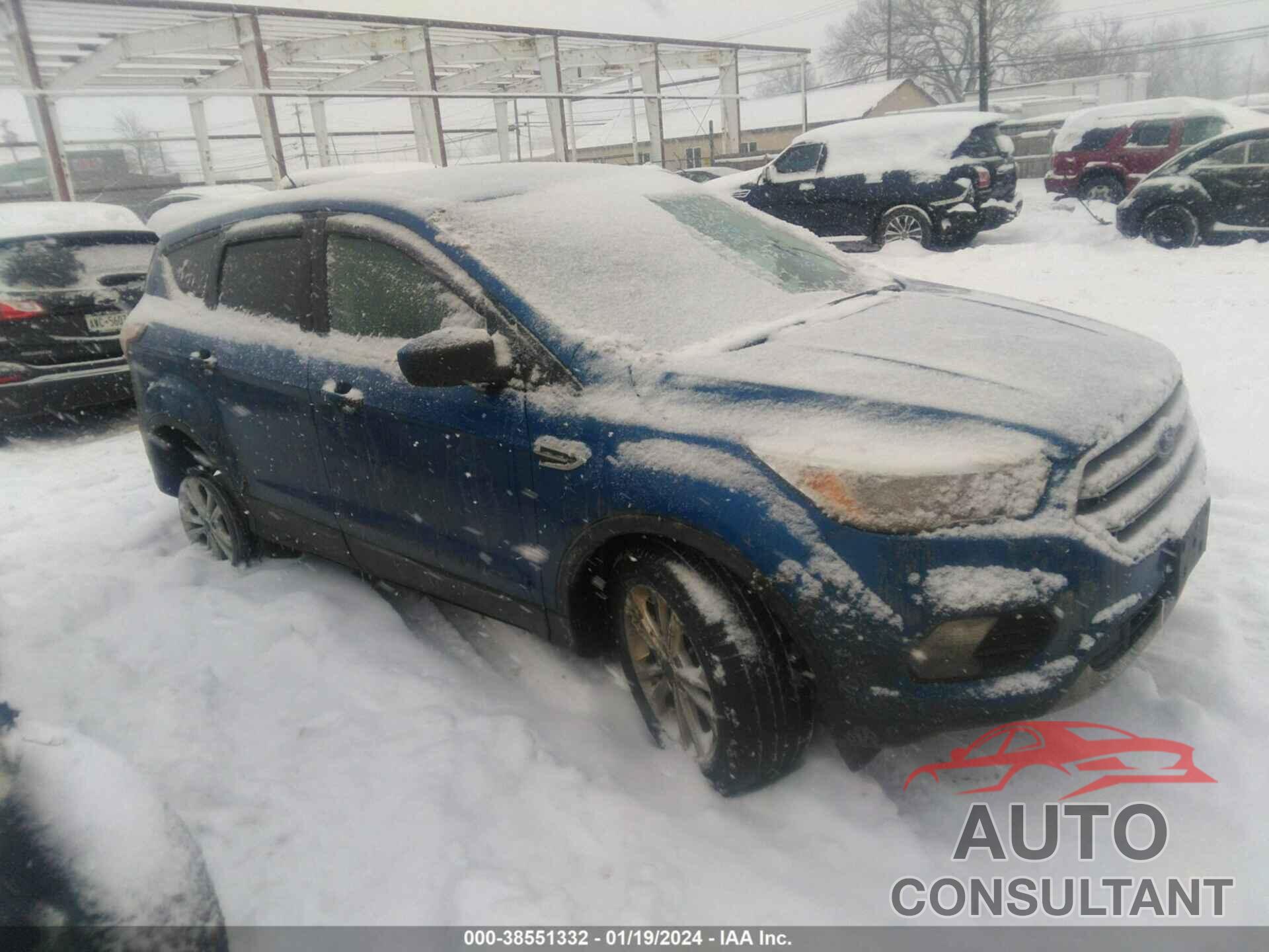 FORD ESCAPE 2017 - 1FMCU9GD6HUA11700