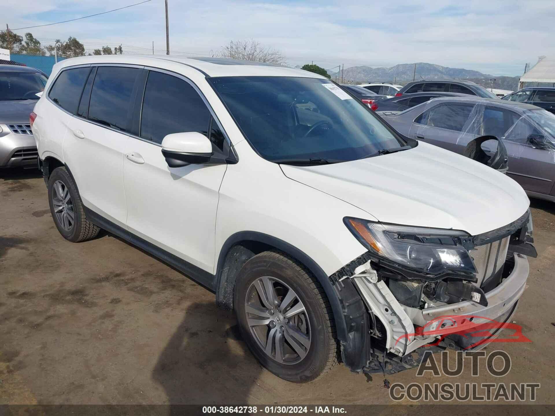 HONDA PILOT 2018 - 5FNYF5H70JB028805