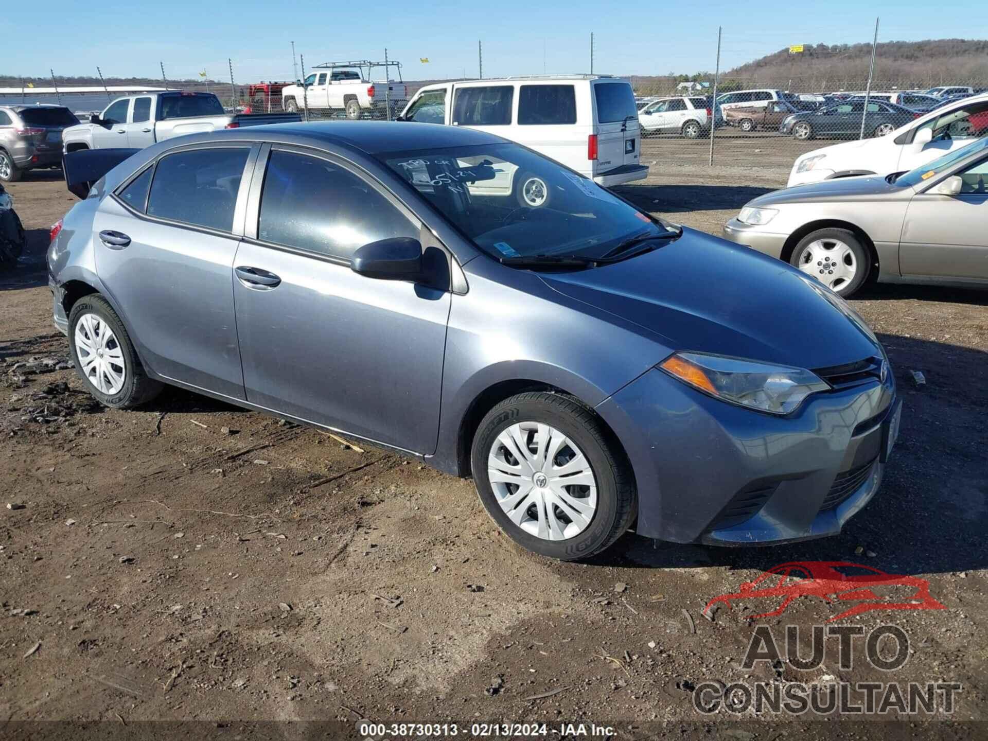 TOYOTA COROLLA 2016 - 5YFBURHE2GP462903