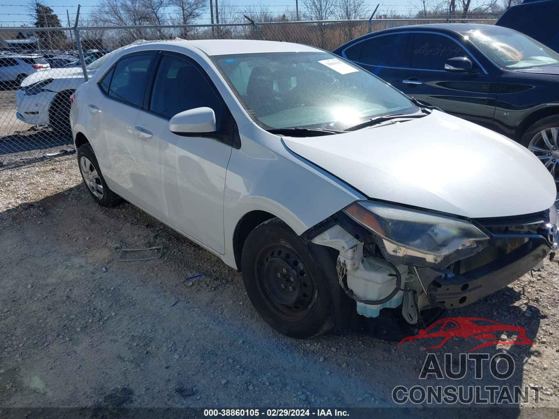 TOYOTA COROLLA 2016 - 5YFBPRHE1GP385173