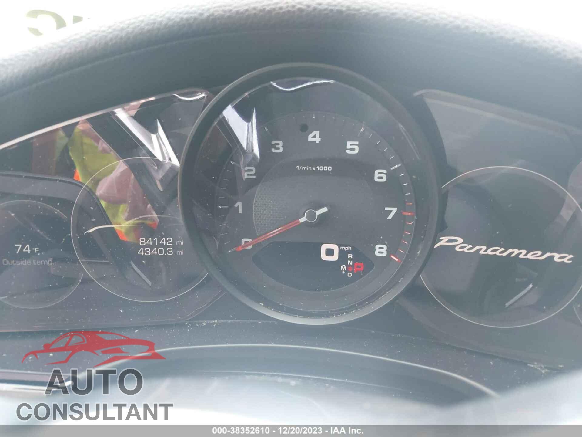 PORSCHE PANAMERA 2017 - WP0AA2A79HL101749