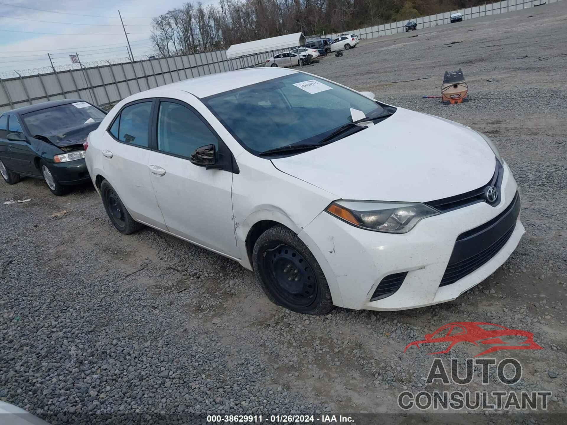 TOYOTA COROLLA 2016 - 2T1BURHE8GC571494