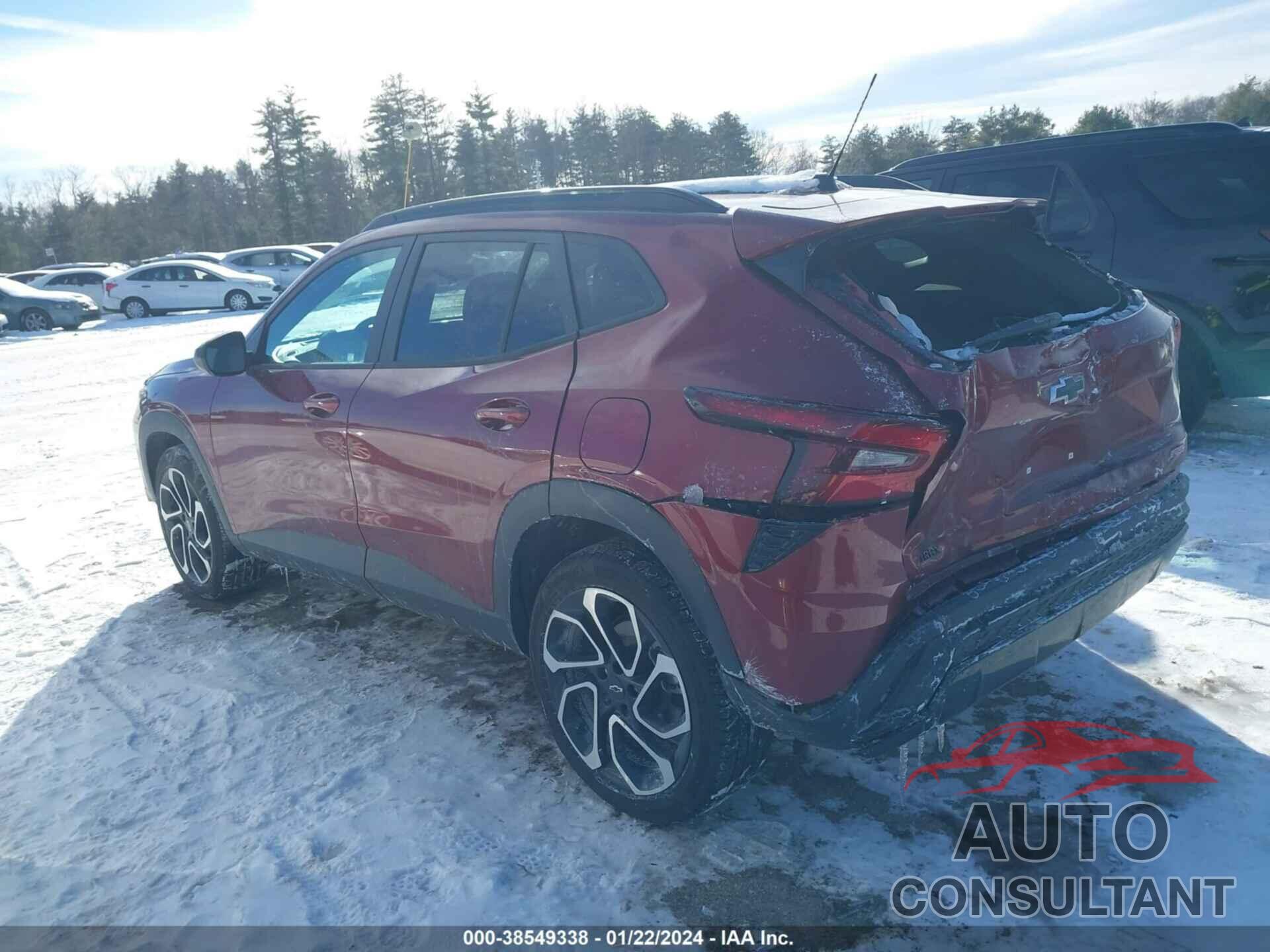 CHEVROLET TRAX 2024 - KL77LJE25RC010506