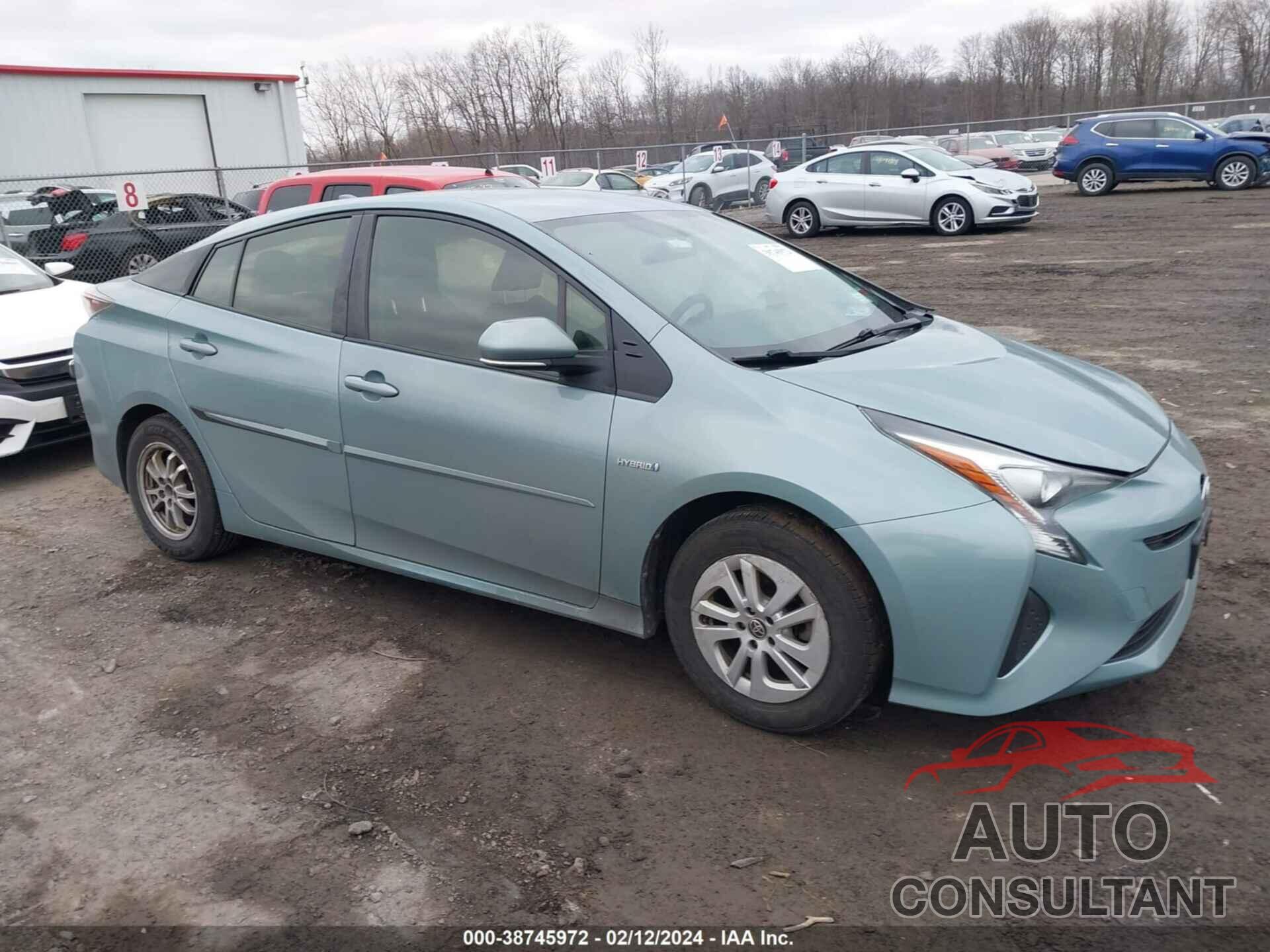 TOYOTA PRIUS 2016 - JTDKBRFU8G3001701