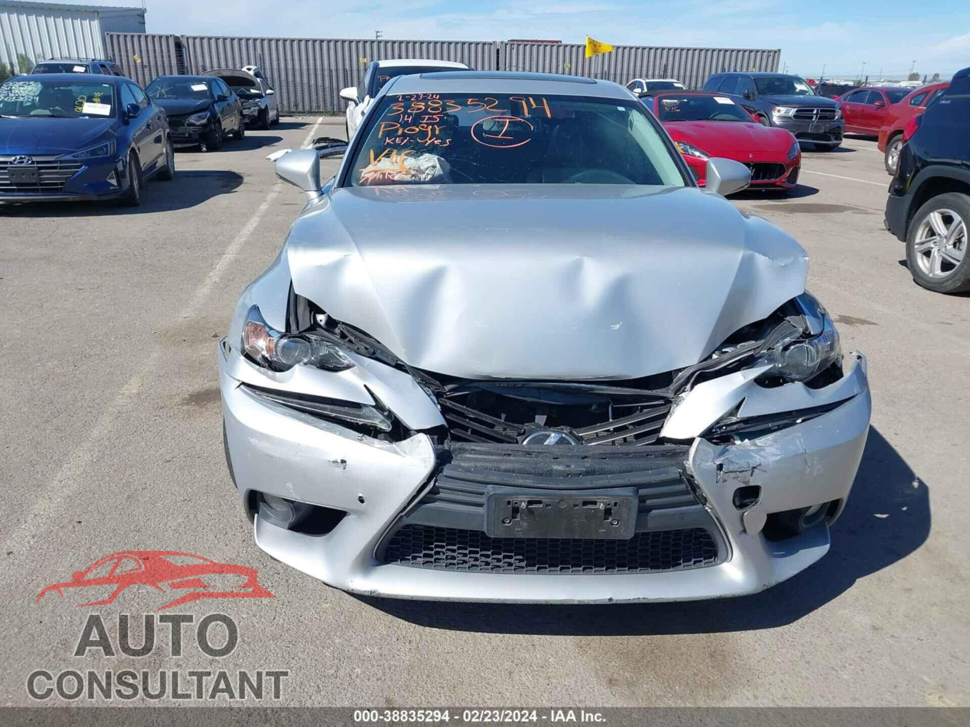 LEXUS IS 250 2014 - JTHBF1D20E5040192