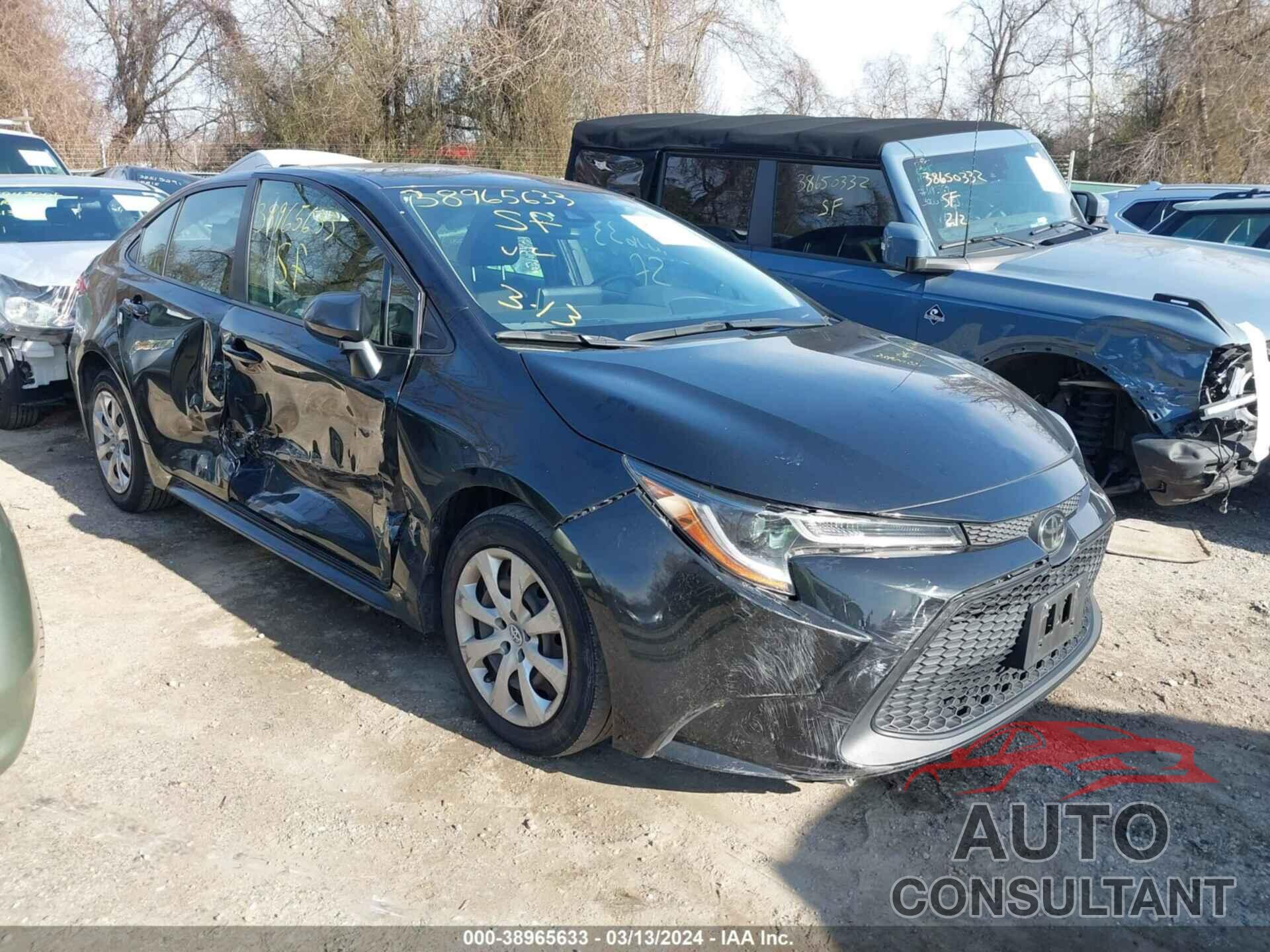 TOYOTA COROLLA 2021 - JTDEPMAE6MJ184086