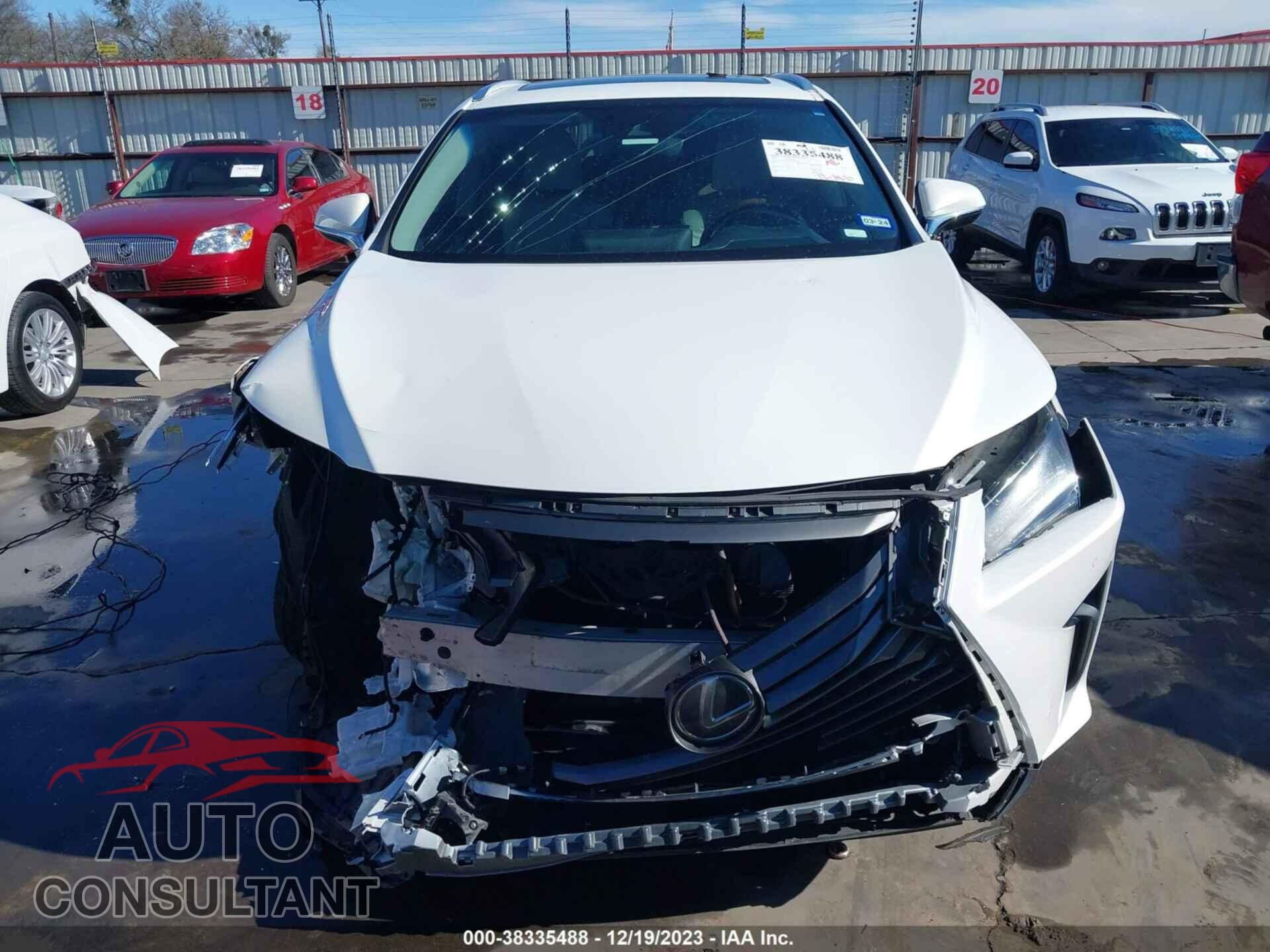 LEXUS RX 2016 - 2T2ZZMCA9GC029324