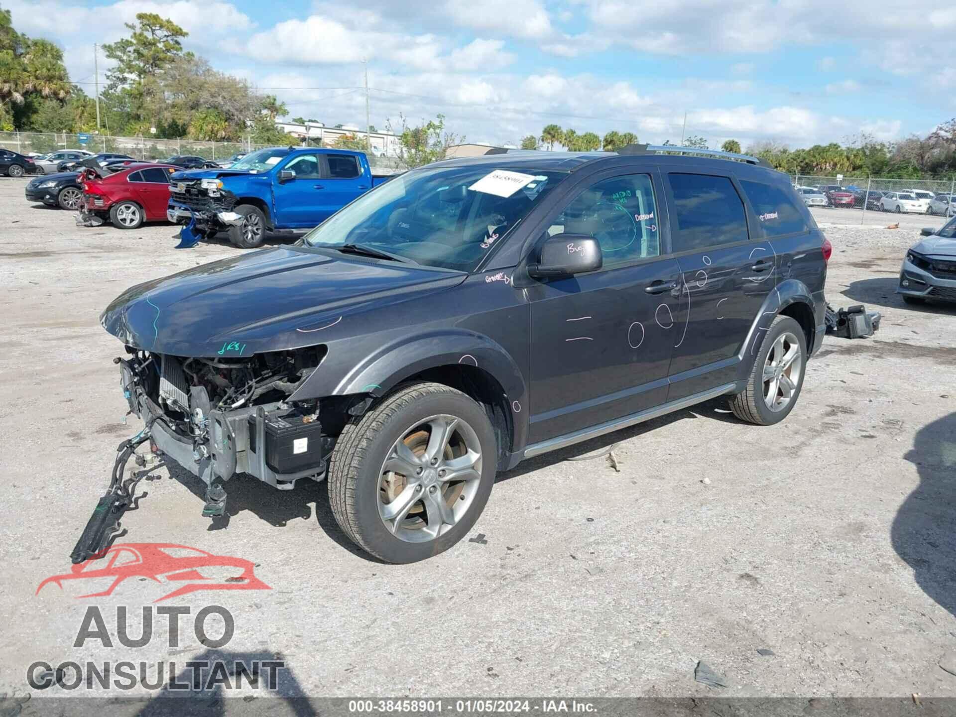 DODGE JOURNEY 2017 - 3C4PDCGG1HT501792