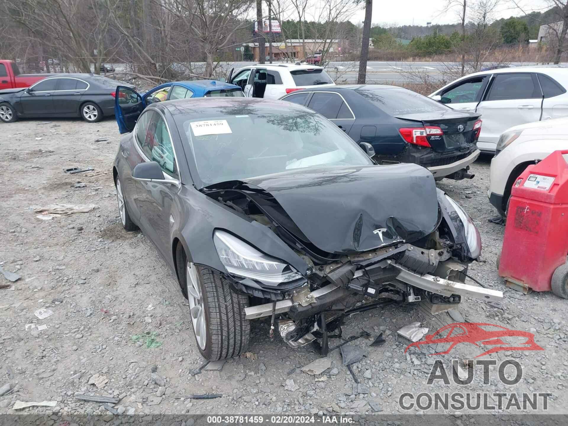 TESLA MODEL 3 2018 - 5YJ3E1EB9JF149153