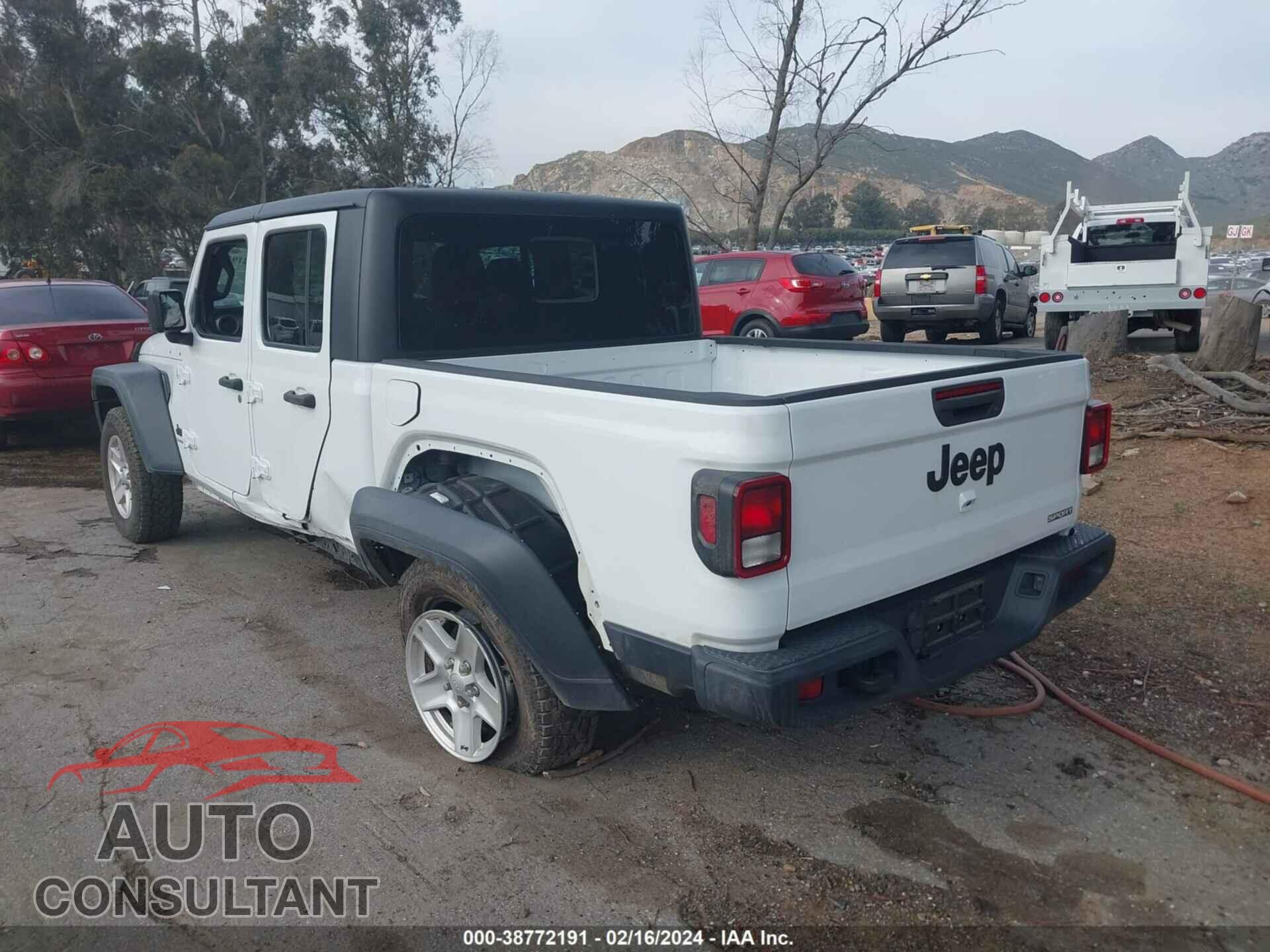 JEEP GLADIATOR 2020 - 1C6HJTAG9LL132472