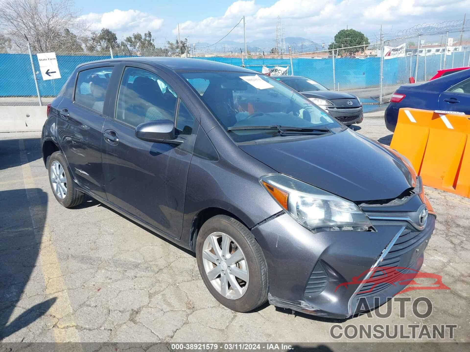 TOYOTA YARIS 2016 - VNKKTUD35GA056944