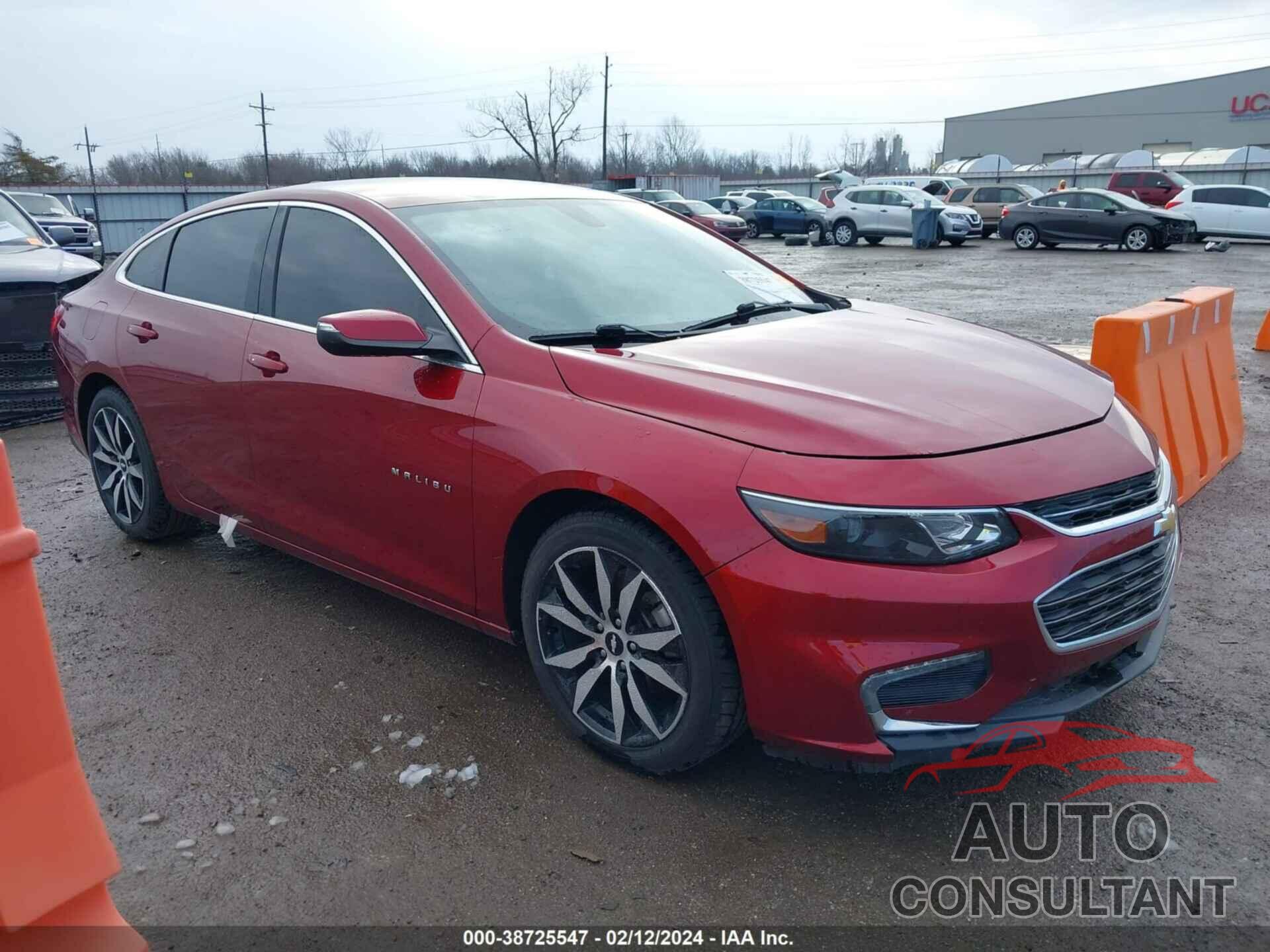 CHEVROLET MALIBU 2017 - 1G1ZE5ST1HF210380