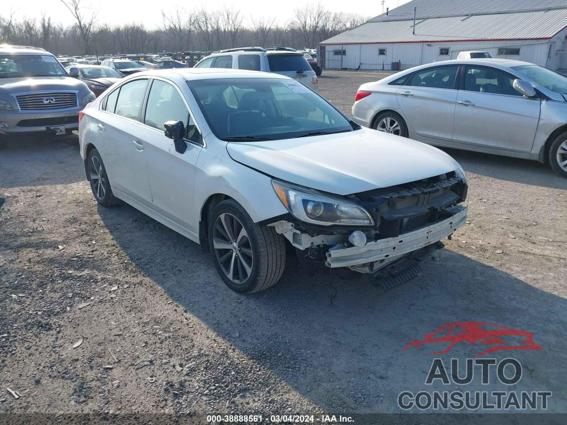 SUBARU LEGACY 2016 - 4S3BNBL60G3013216