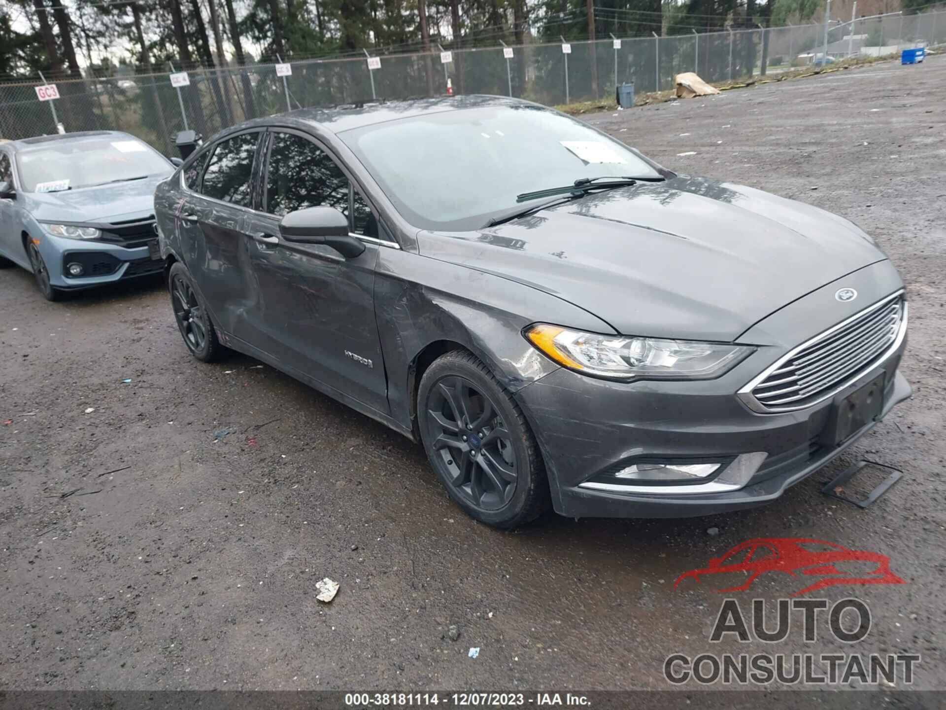 FORD FUSION HYBRID 2018 - 3FA6P0LUXJR181426