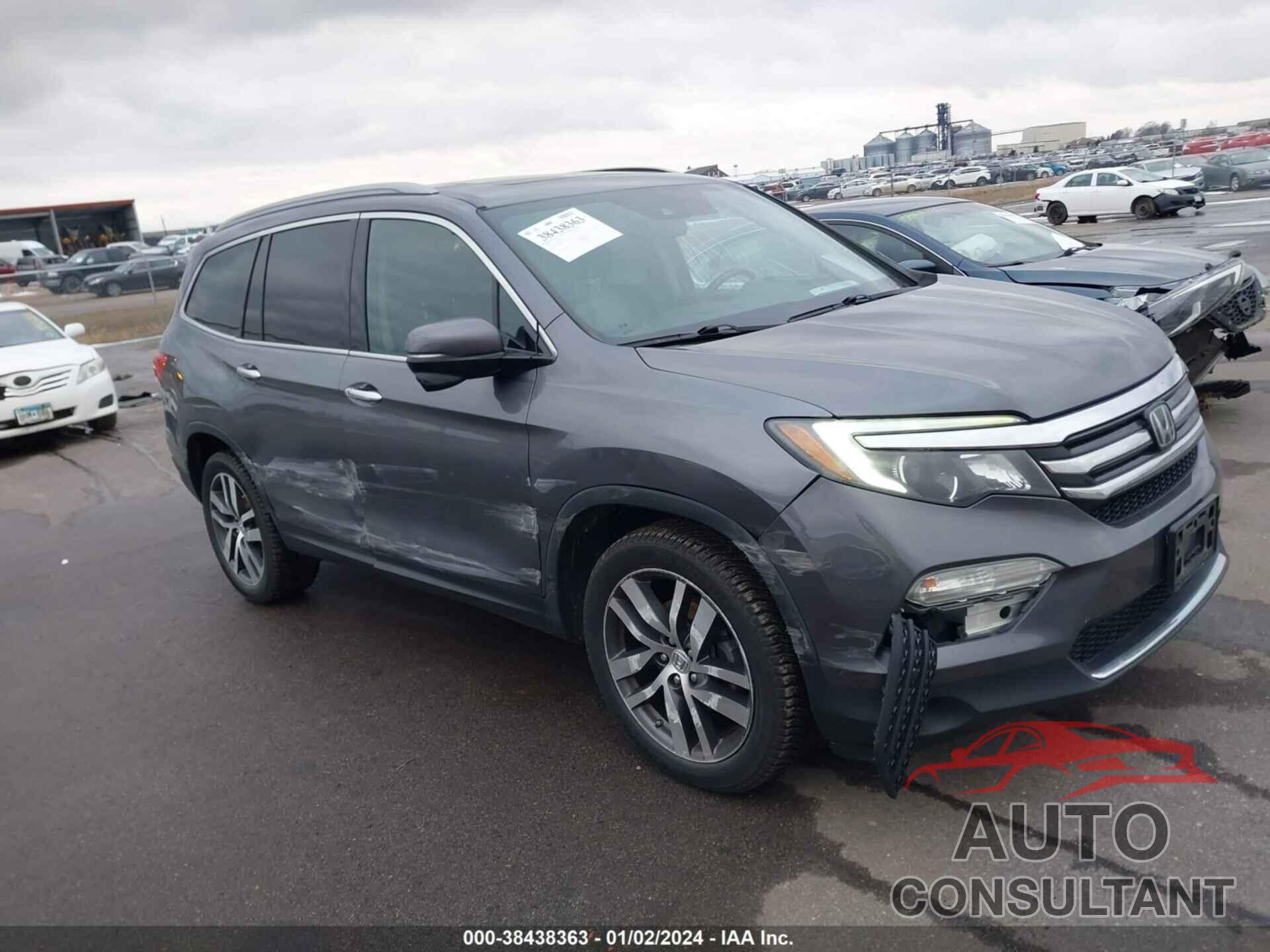 HONDA PILOT 2016 - 5FNYF6H92GB055438