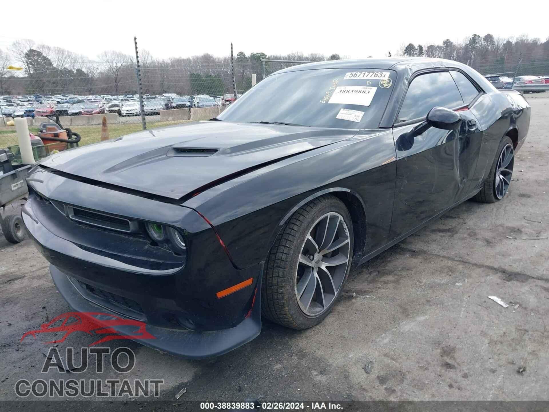 DODGE CHALLENGER 2016 - 2C3CDZFJ0GH322976