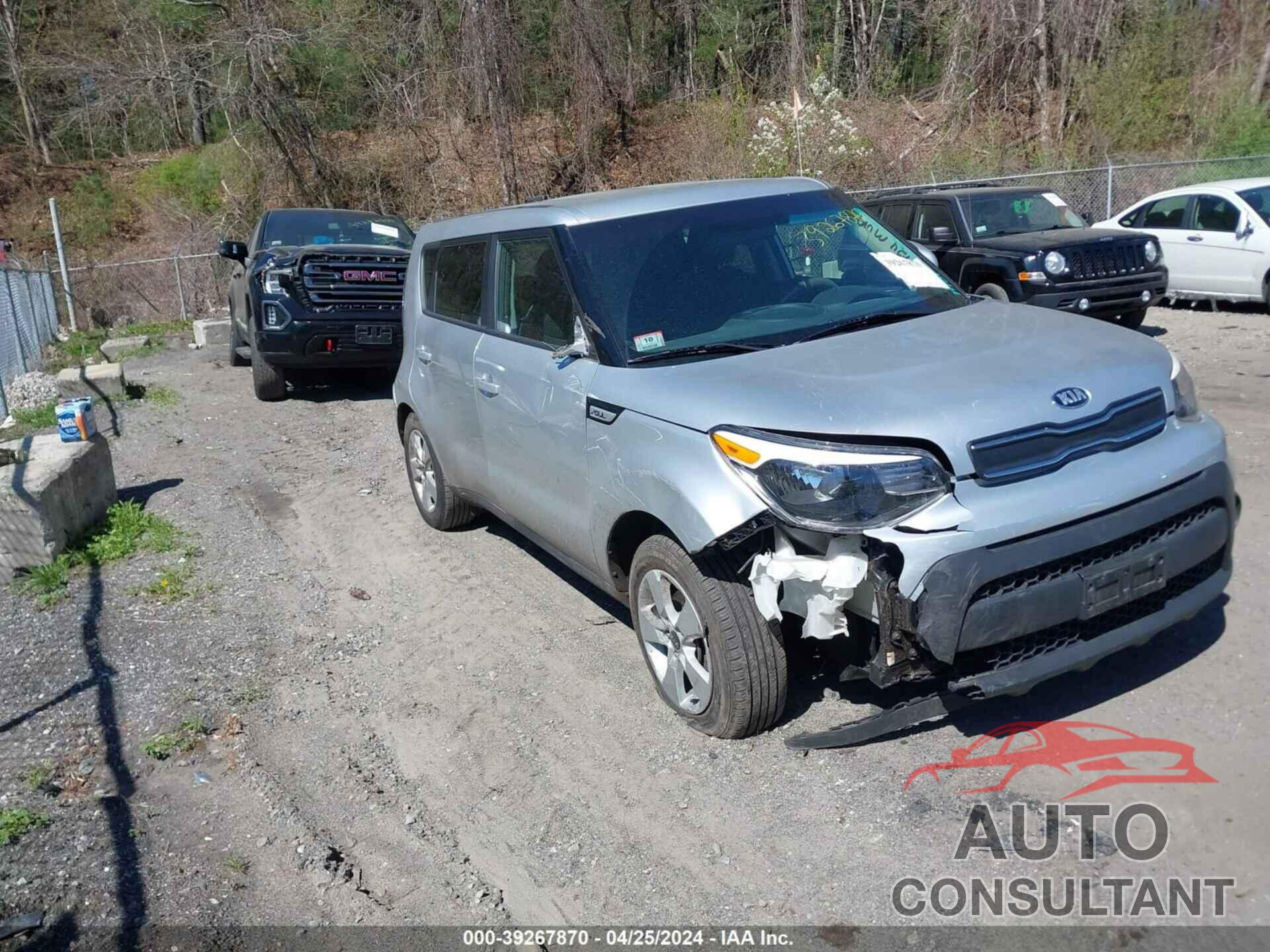 KIA SOUL 2019 - KNDJN2A25K7654150