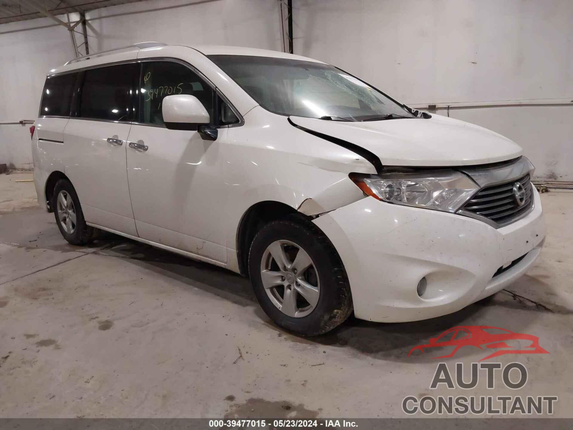 NISSAN QUEST 2017 - JN8AE2KPXH9169224