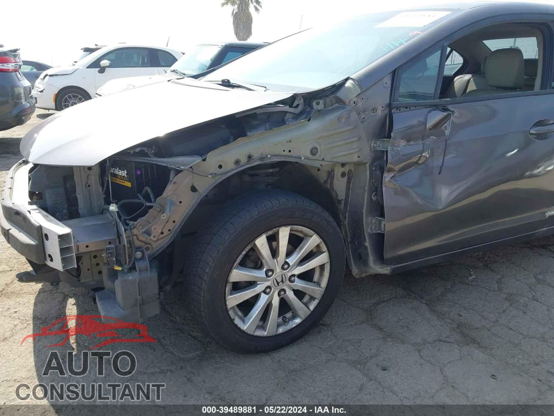 HONDA CIVIC 2012 - 19XFB2F92CE303069