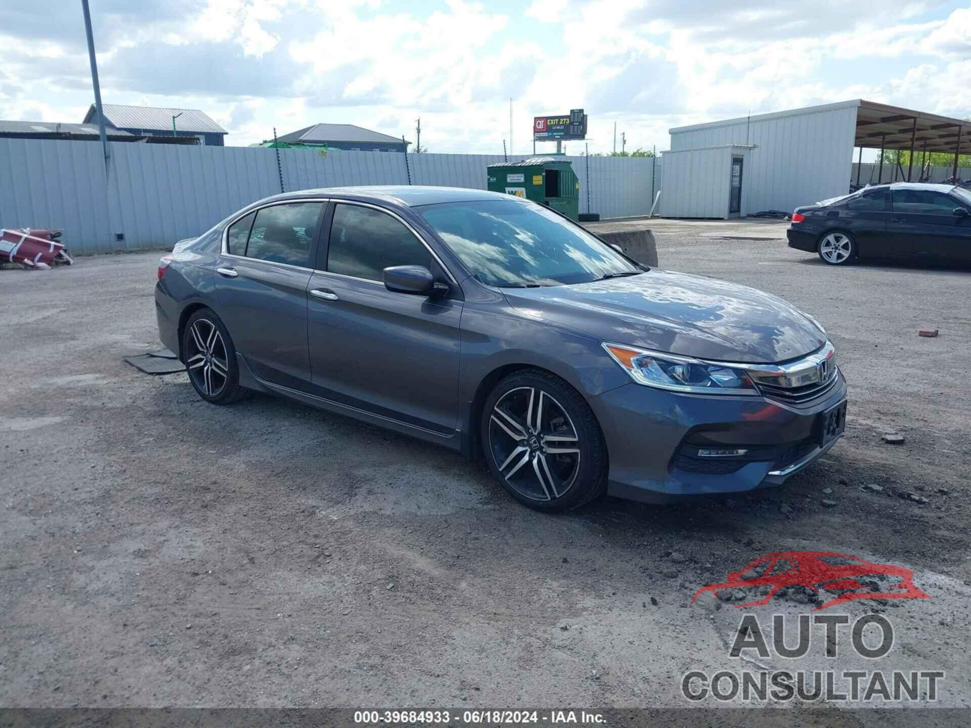 HONDA ACCORD 2017 - 1HGCR2F14HA256616